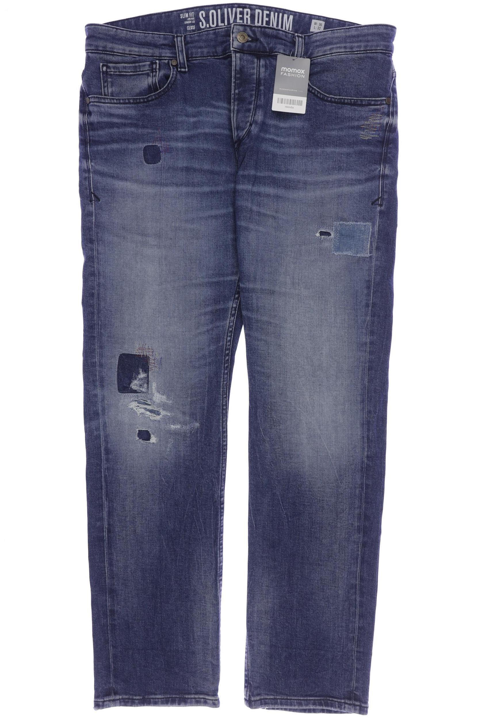 

s.Oliver Herren Jeans, blau, Gr. 36