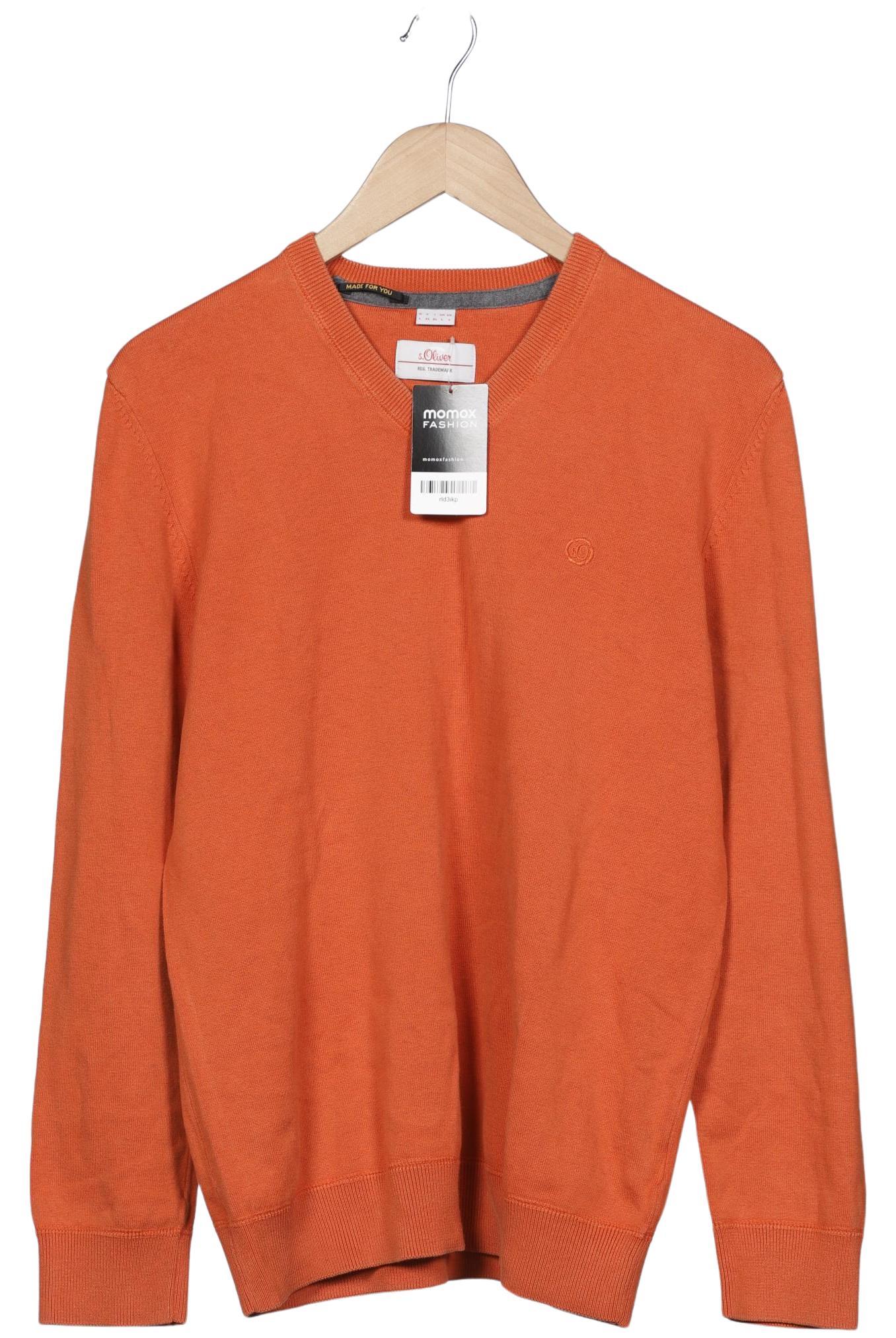 

s.Oliver Herren Pullover, orange, Gr. 52