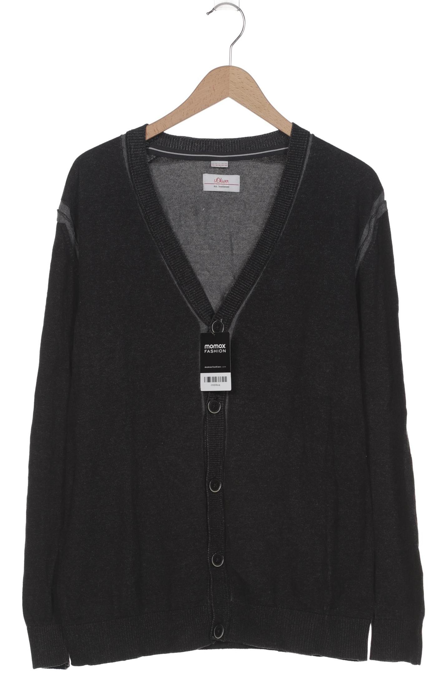 

s.Oliver Herren Strickjacke, grau, Gr. 56