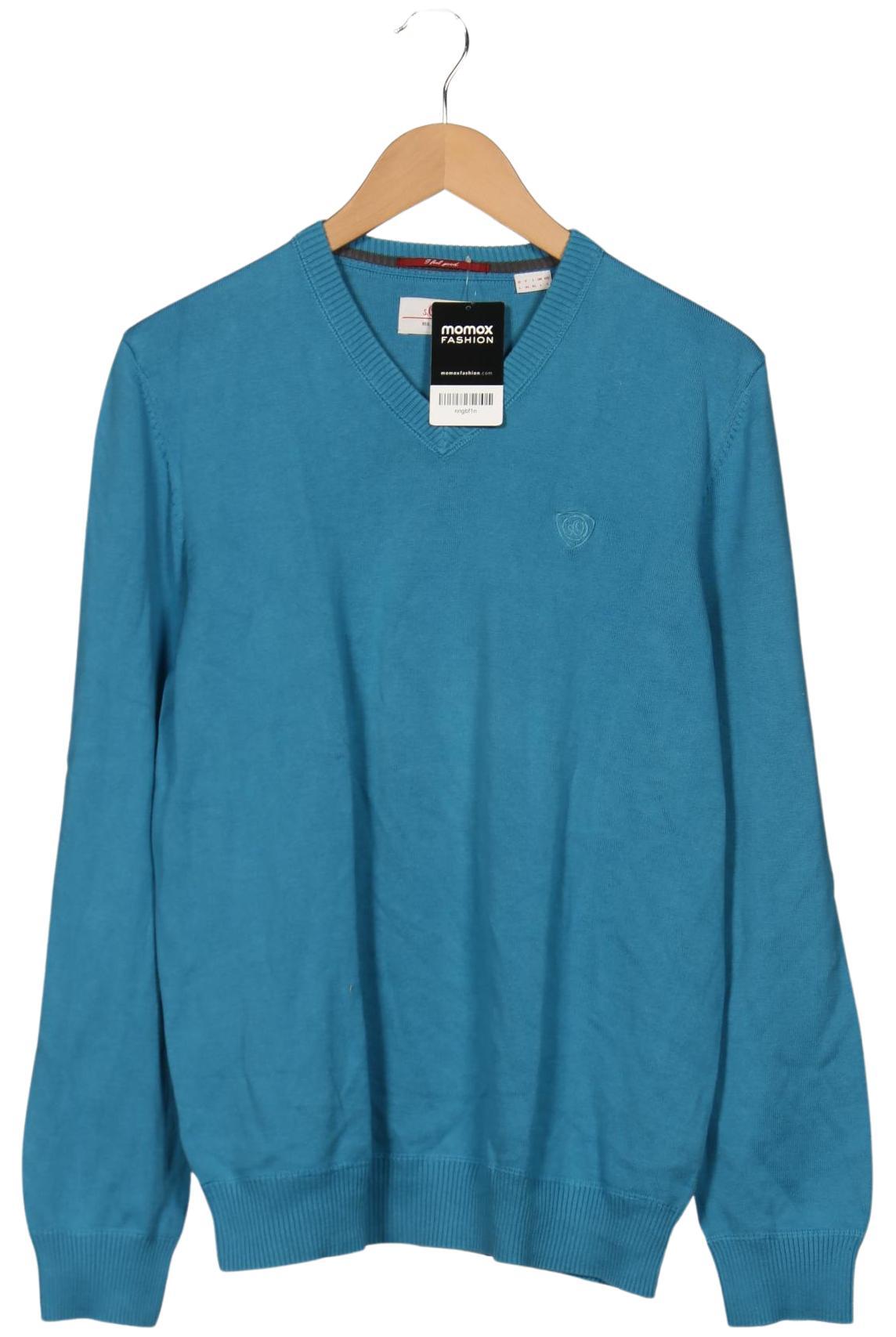 

s.Oliver Herren Pullover, blau, Gr. 52