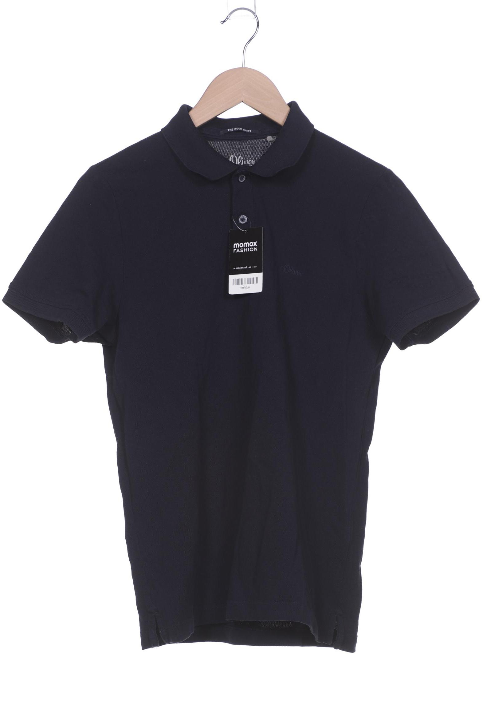 

s.Oliver Herren Poloshirt, marineblau, Gr. 46