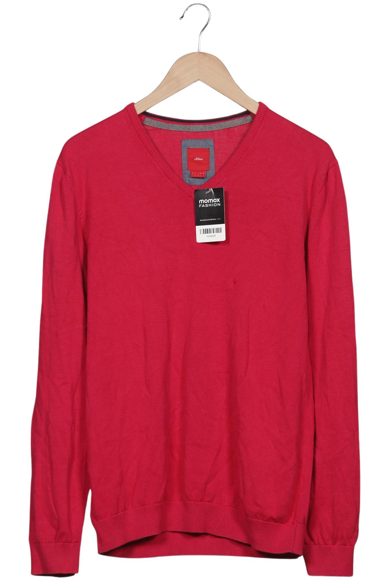 

s.Oliver Herren Pullover, rot, Gr. 52