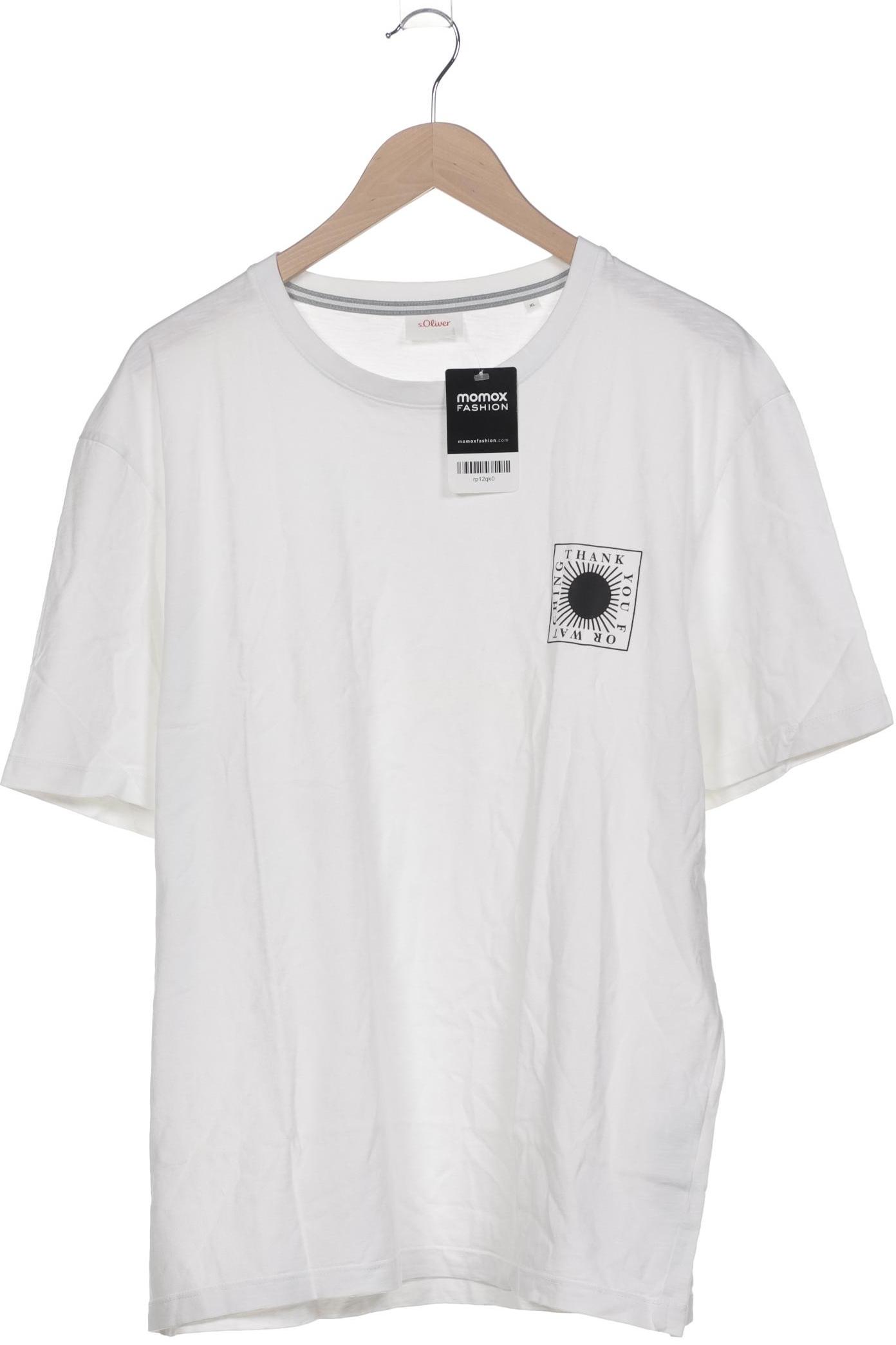 

s.Oliver Herren T-Shirt, weiß, Gr. 54