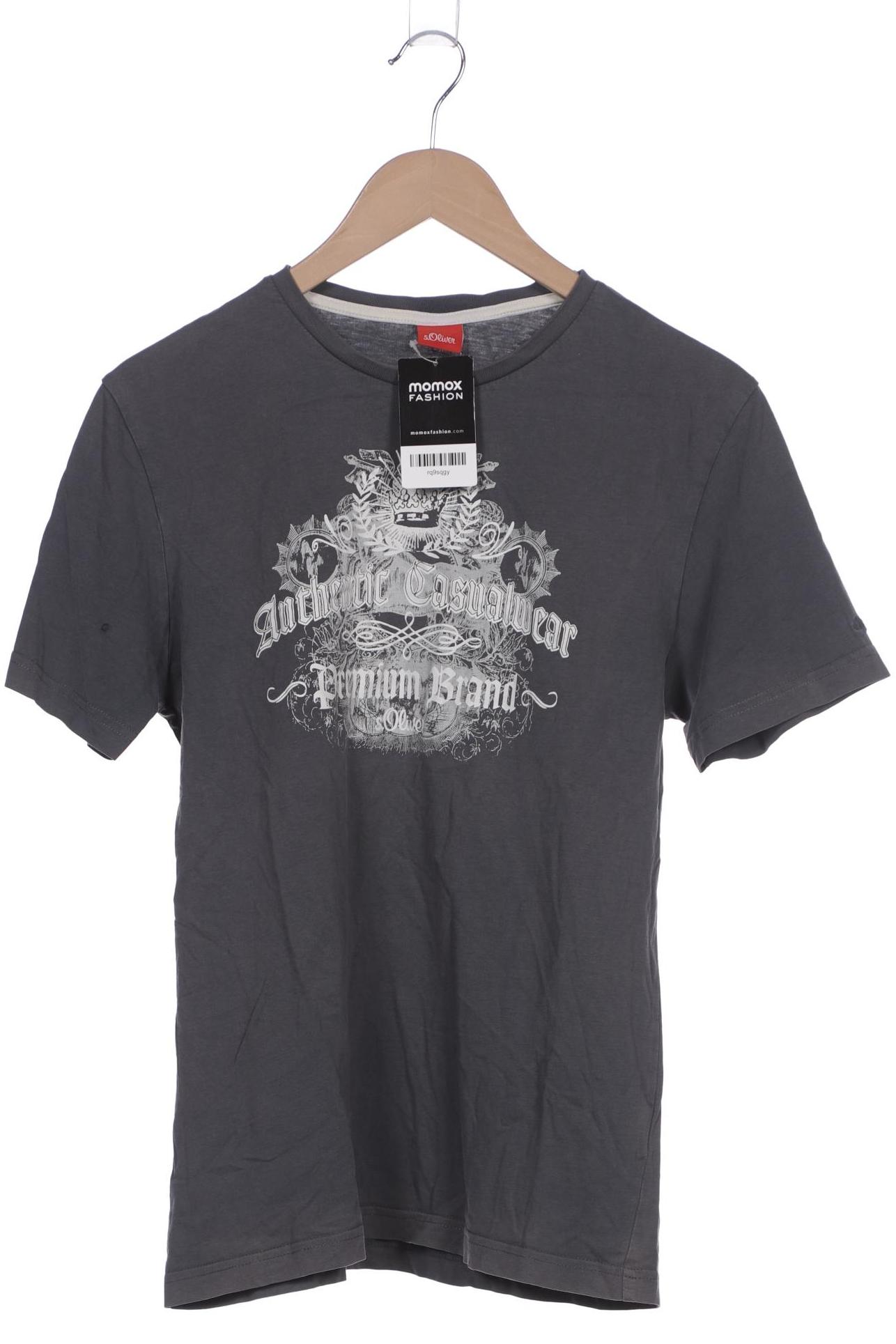 

s.Oliver Herren T-Shirt, grau, Gr. 52