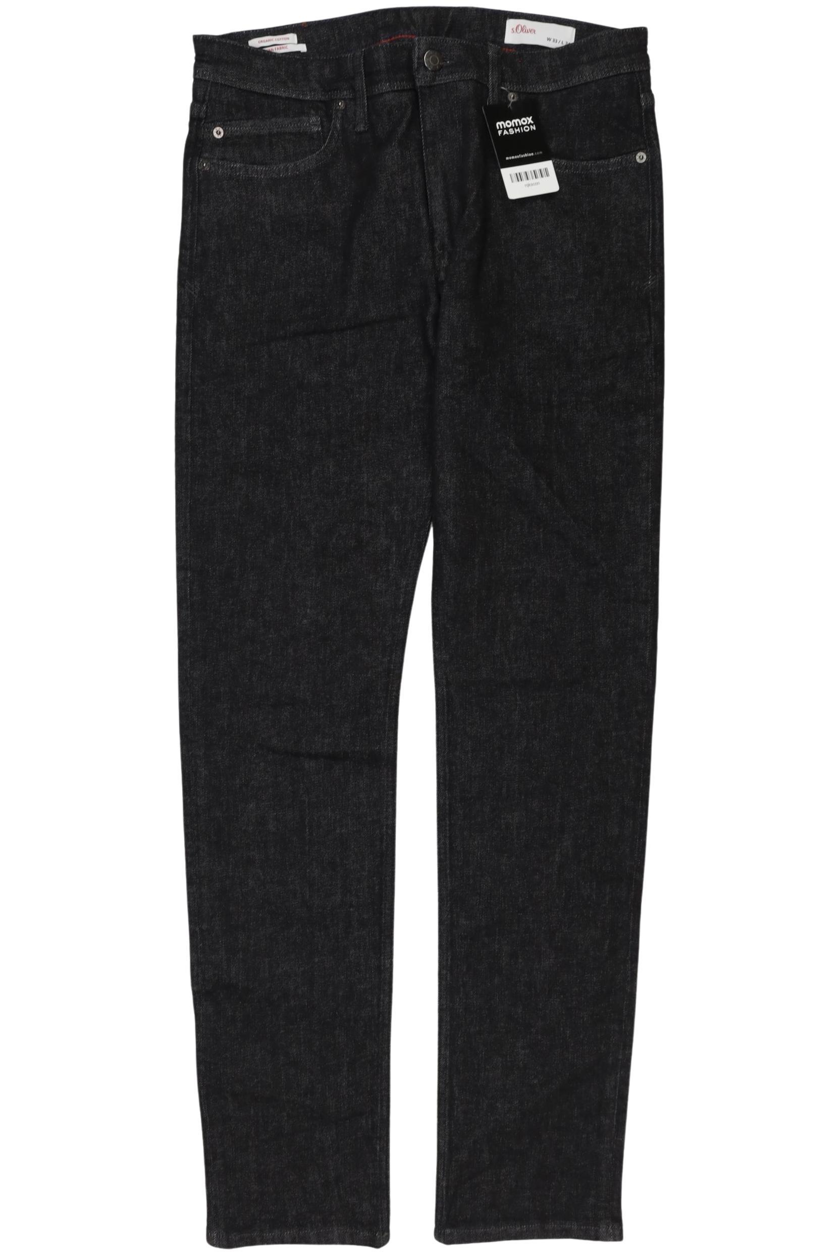 

s.Oliver Herren Jeans, schwarz, Gr. 33
