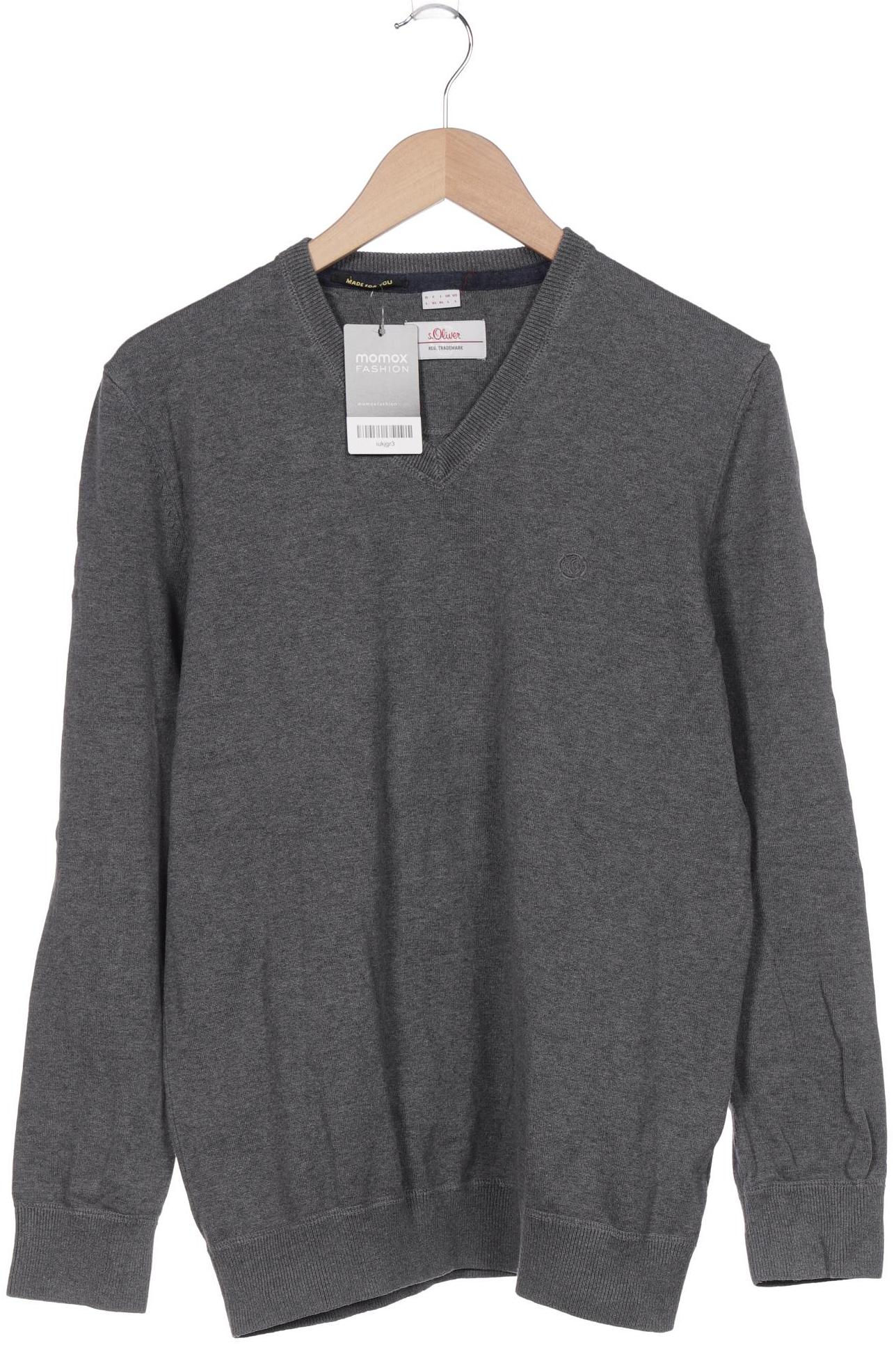 

s.Oliver Herren Pullover, grau, Gr. 52