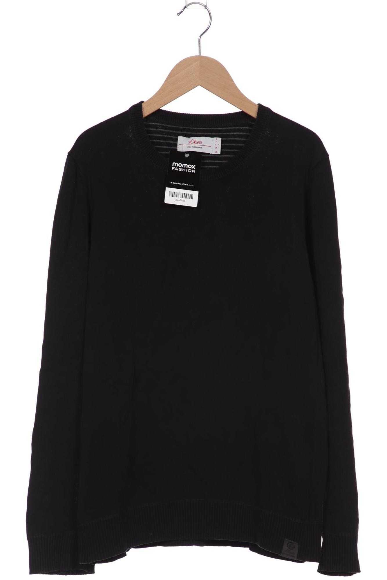 

s.Oliver Herren Pullover, schwarz, Gr. 46