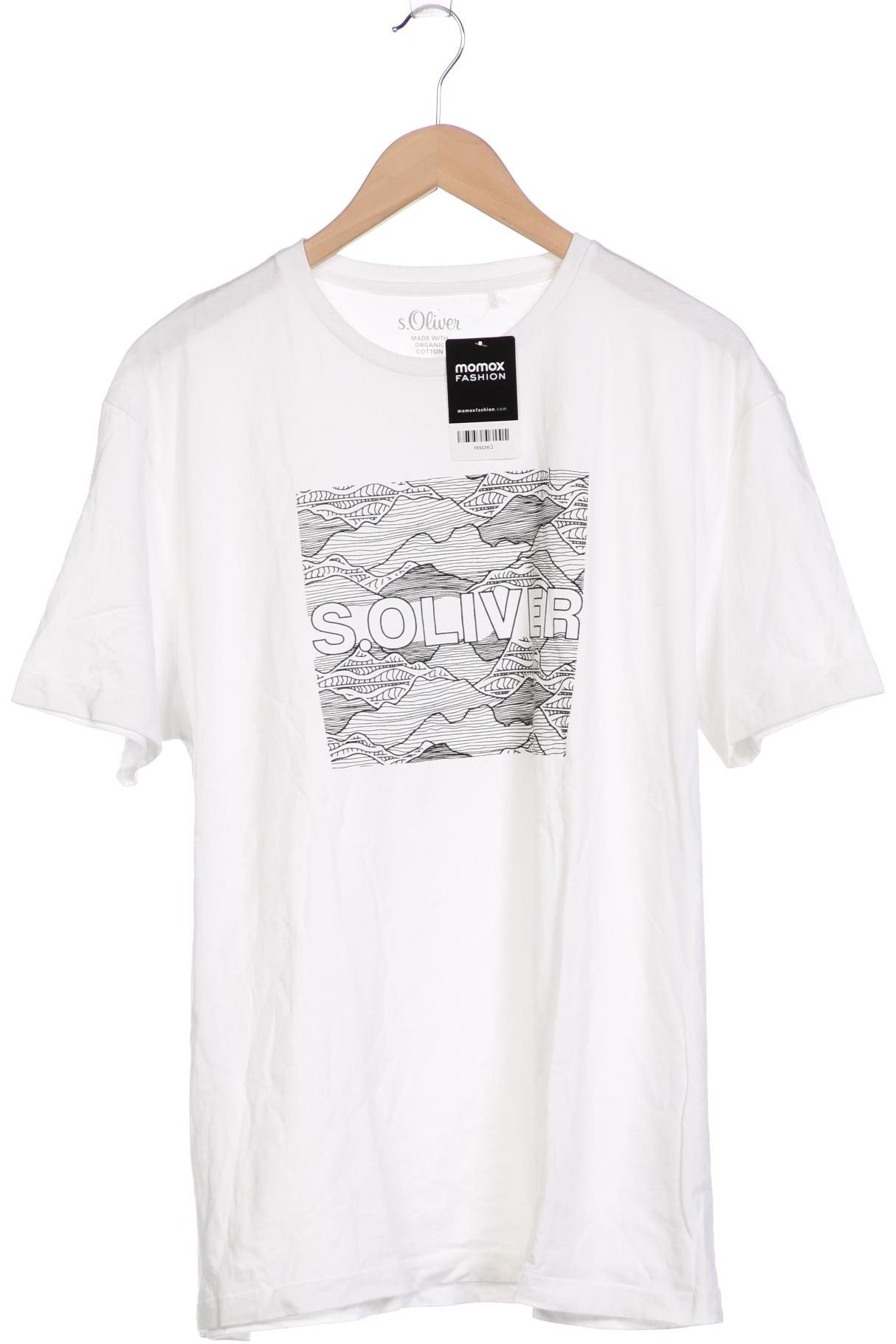 

s.Oliver Herren T-Shirt, weiß, Gr. 56
