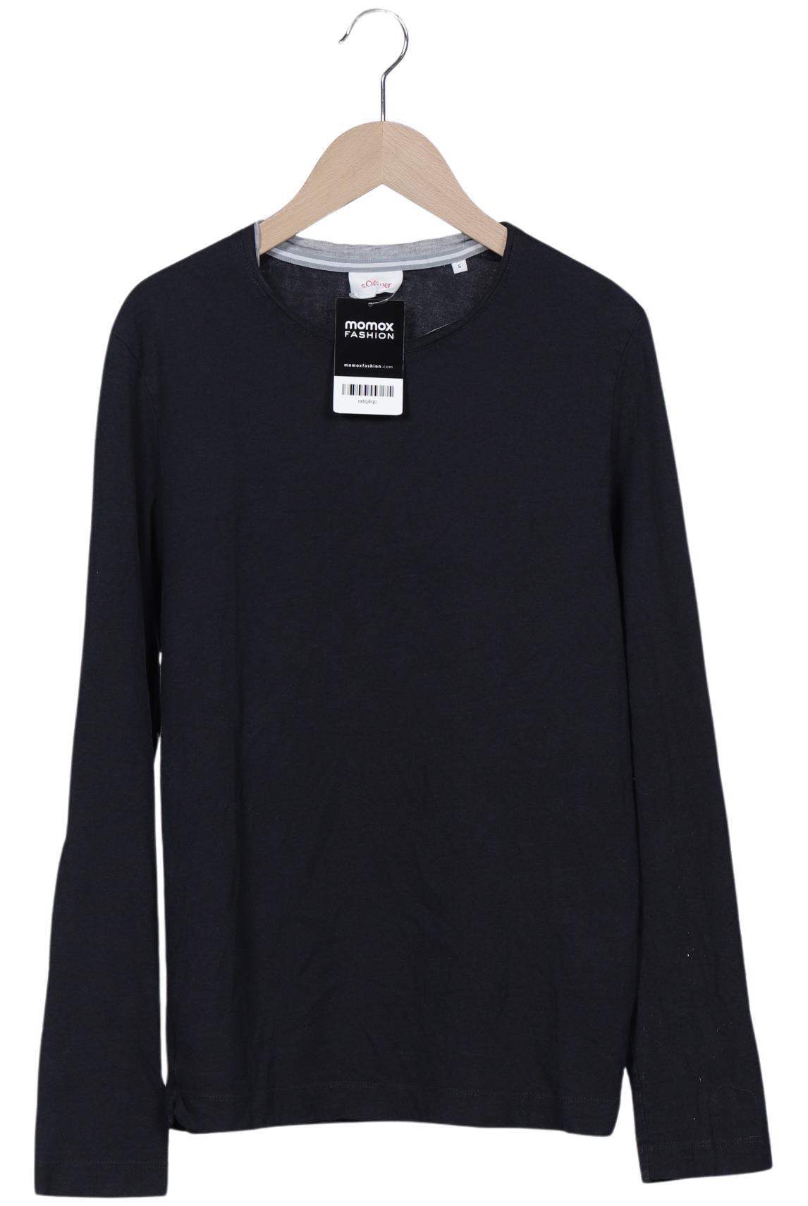 

s.Oliver Herren Langarmshirt, grau, Gr. 46