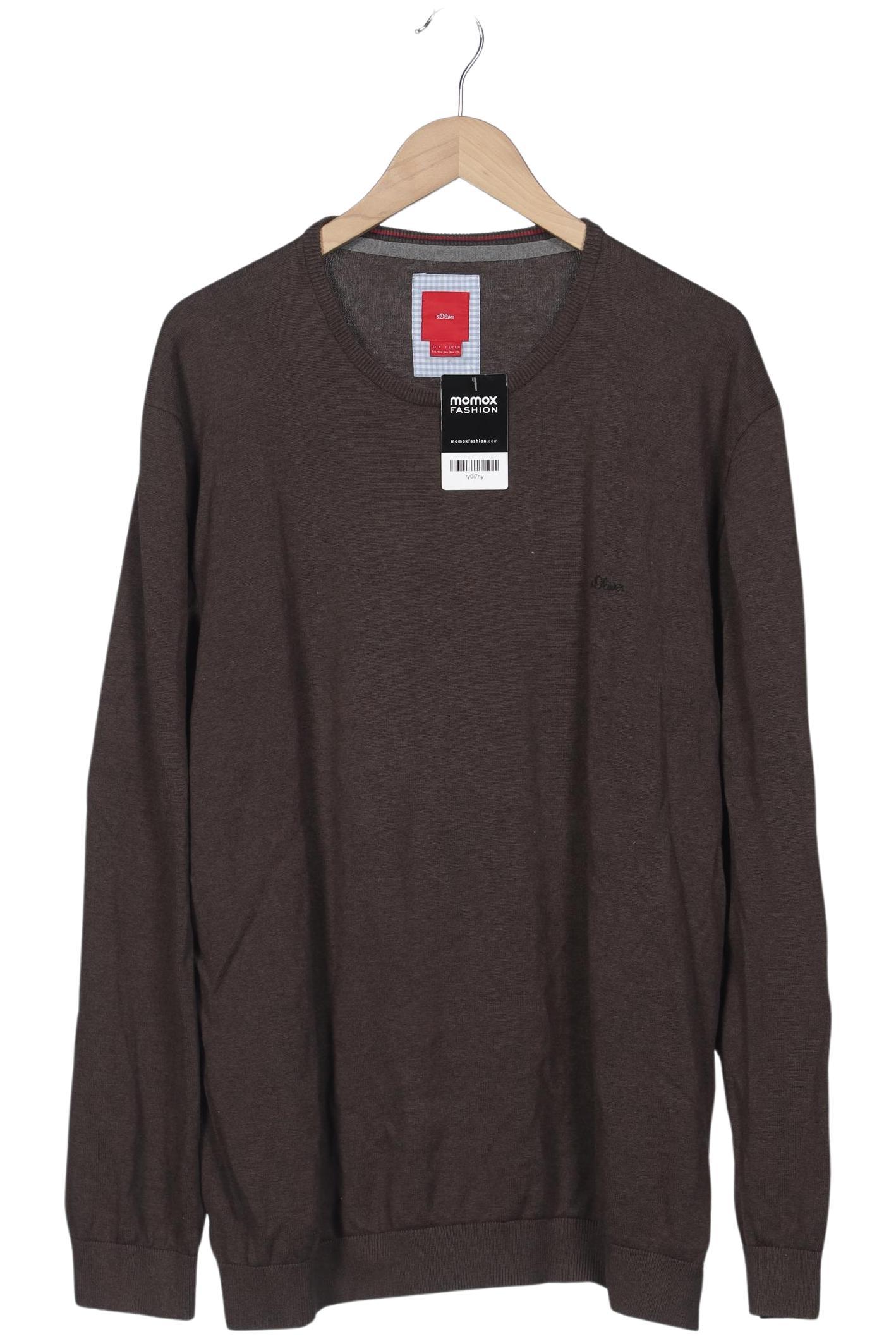 

s.Oliver Herren Pullover, braun, Gr. 58