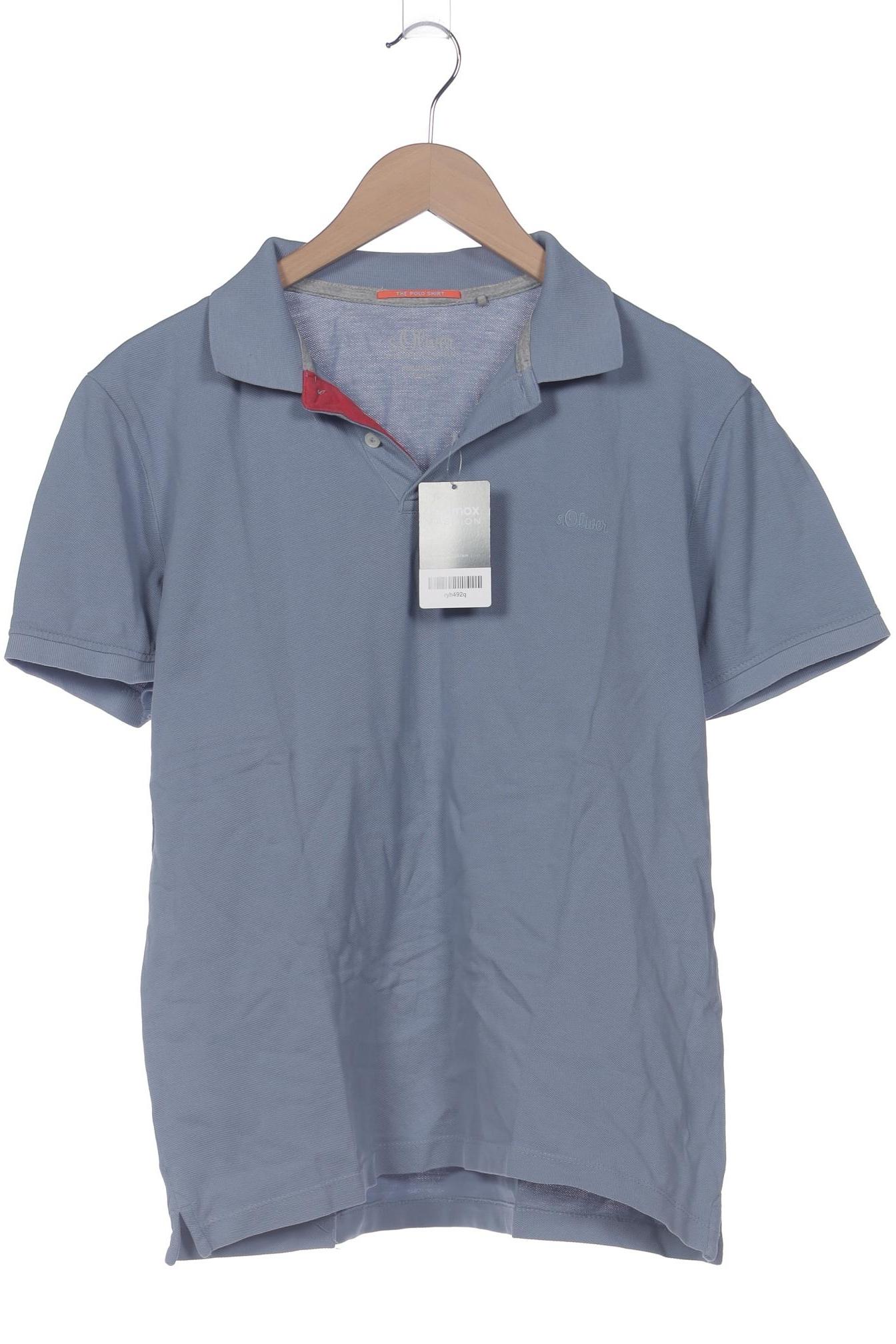 

s.Oliver Herren Poloshirt, hellblau, Gr. 52