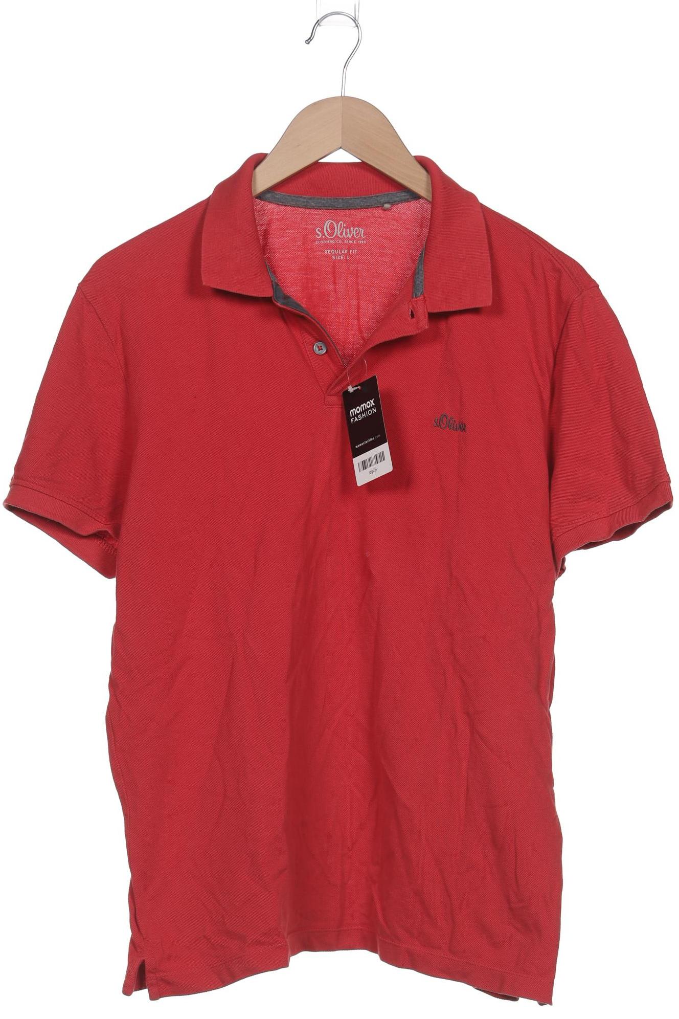 

s.Oliver Herren Poloshirt, rot, Gr. 52