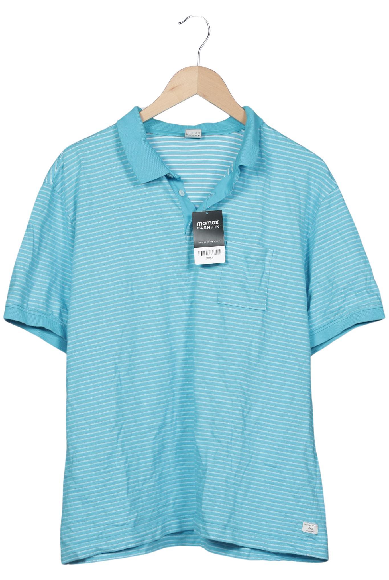 

s.Oliver Herren Poloshirt, blau, Gr. 56