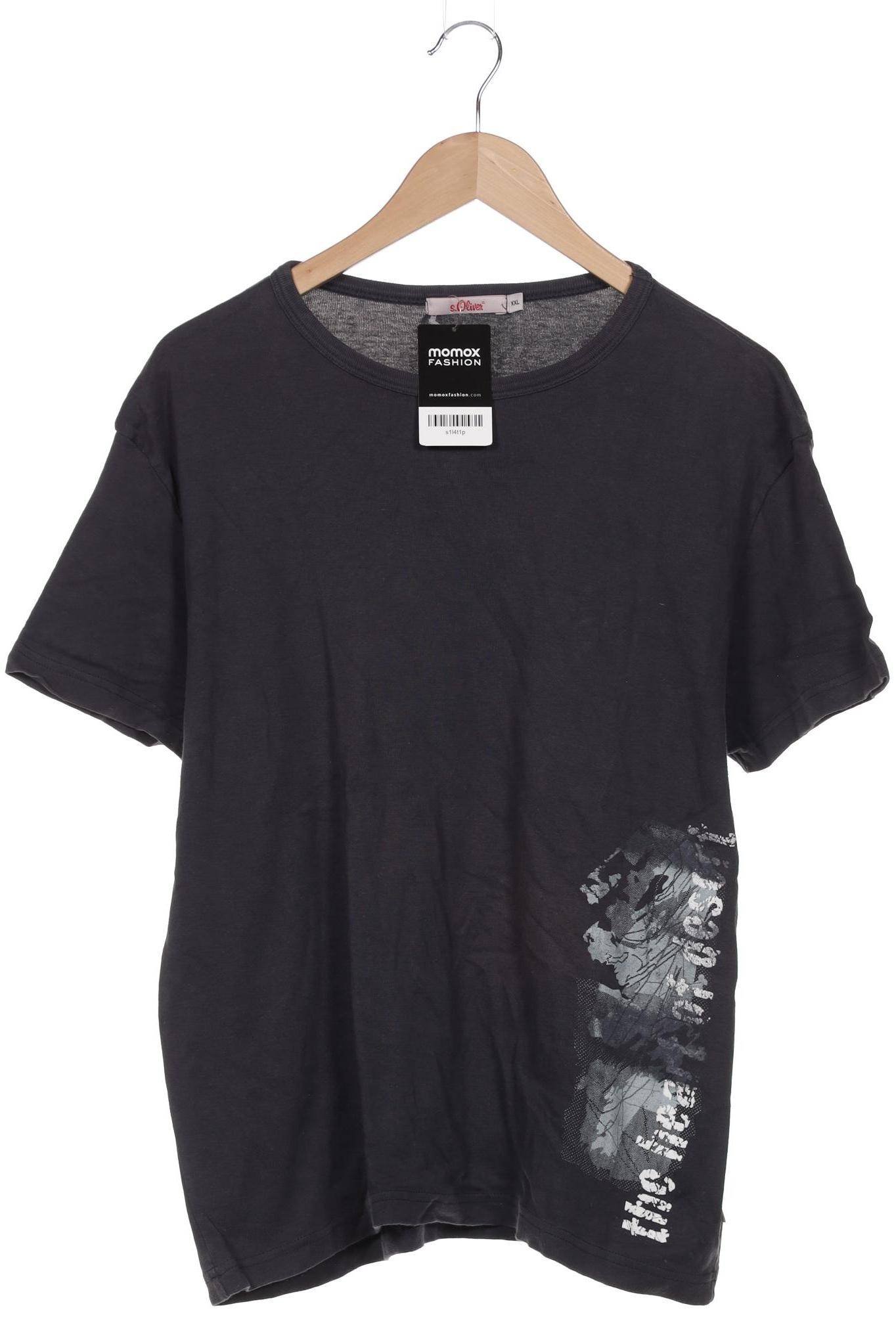 

s.Oliver Herren T-Shirt, grau, Gr. 56