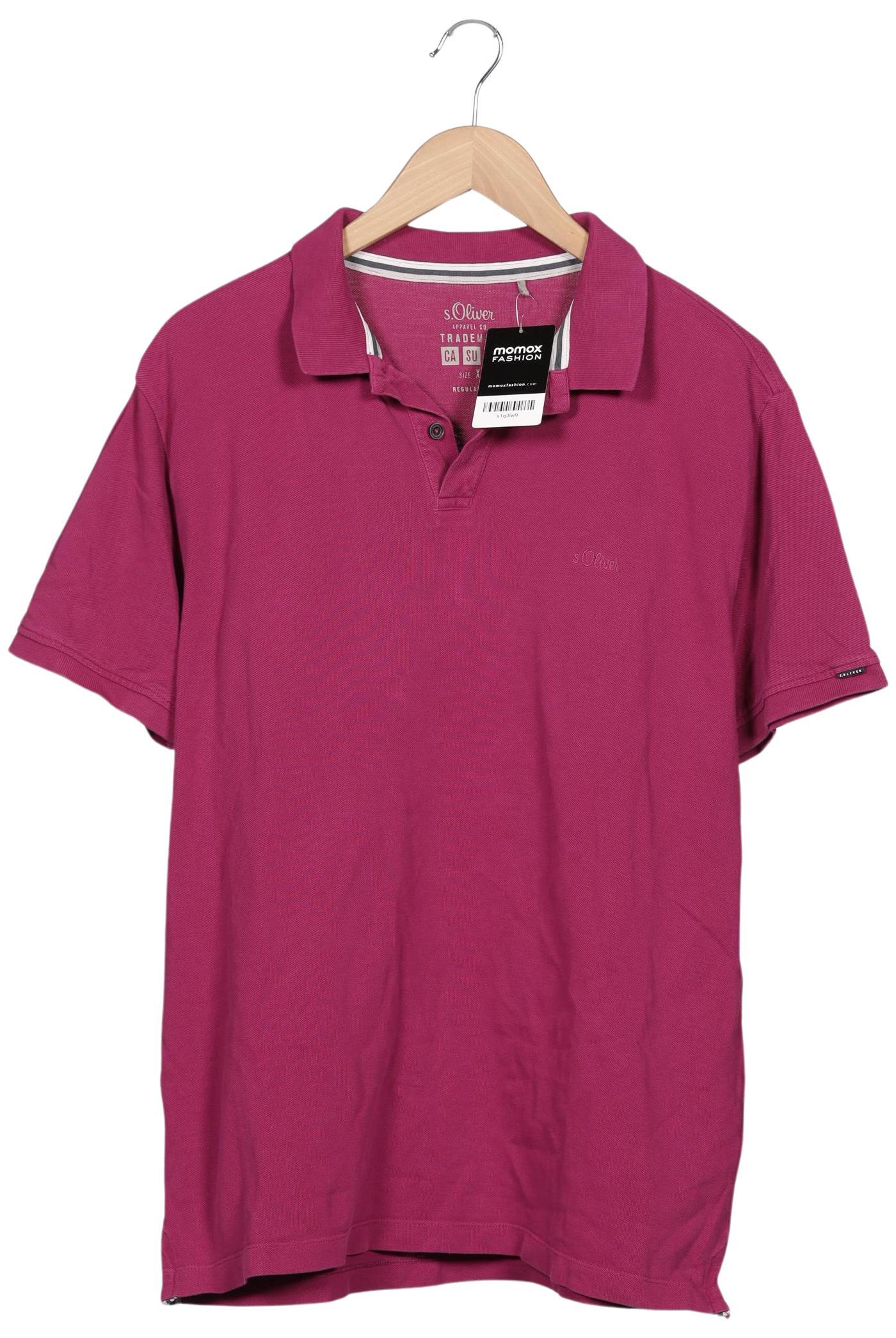 

s.Oliver Herren Poloshirt, pink, Gr. 54