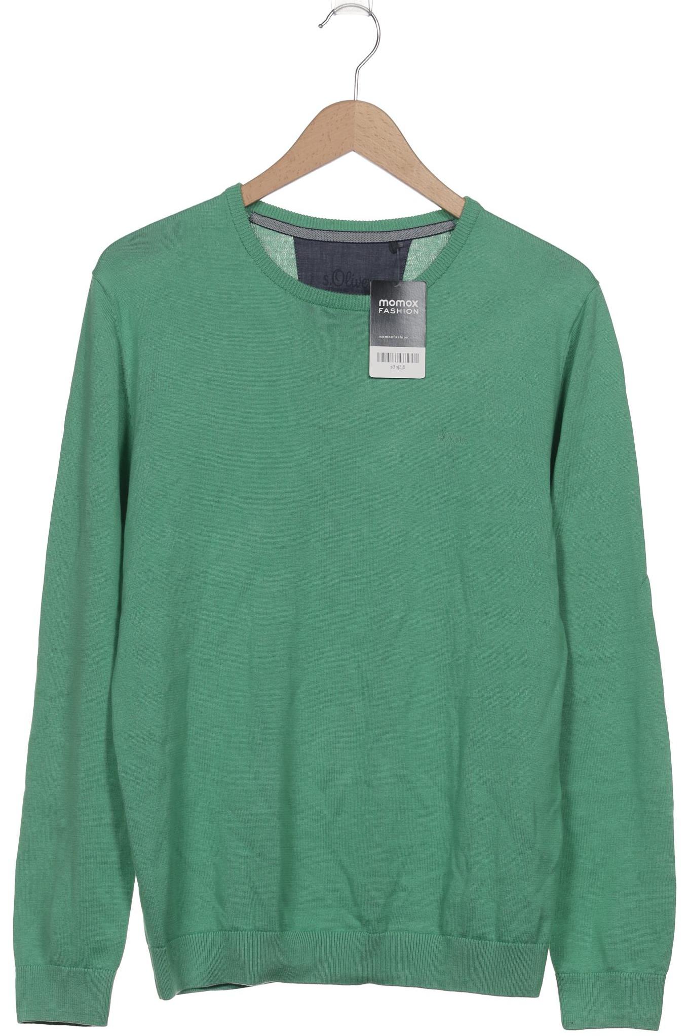 

s.Oliver Herren Pullover, grün, Gr. 48