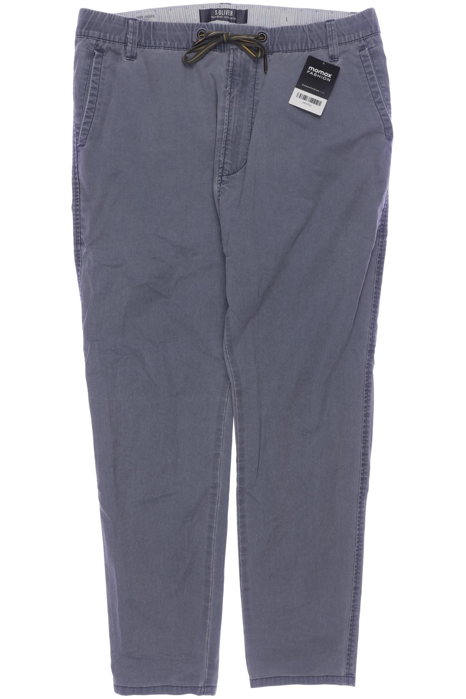 

s.Oliver Herren Stoffhose, blau, Gr. 0