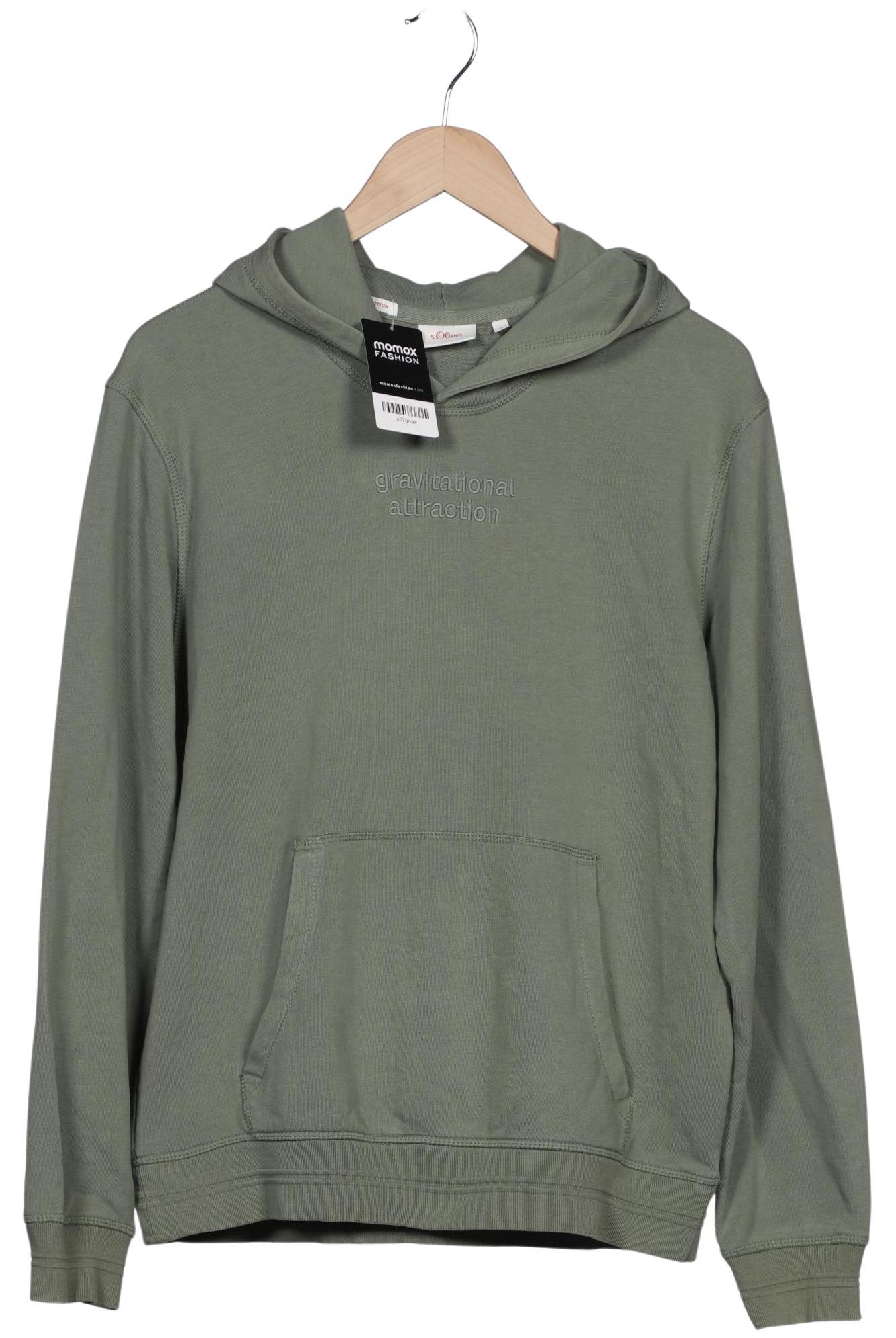 

s.Oliver Herren Kapuzenpullover, grün, Gr. 46