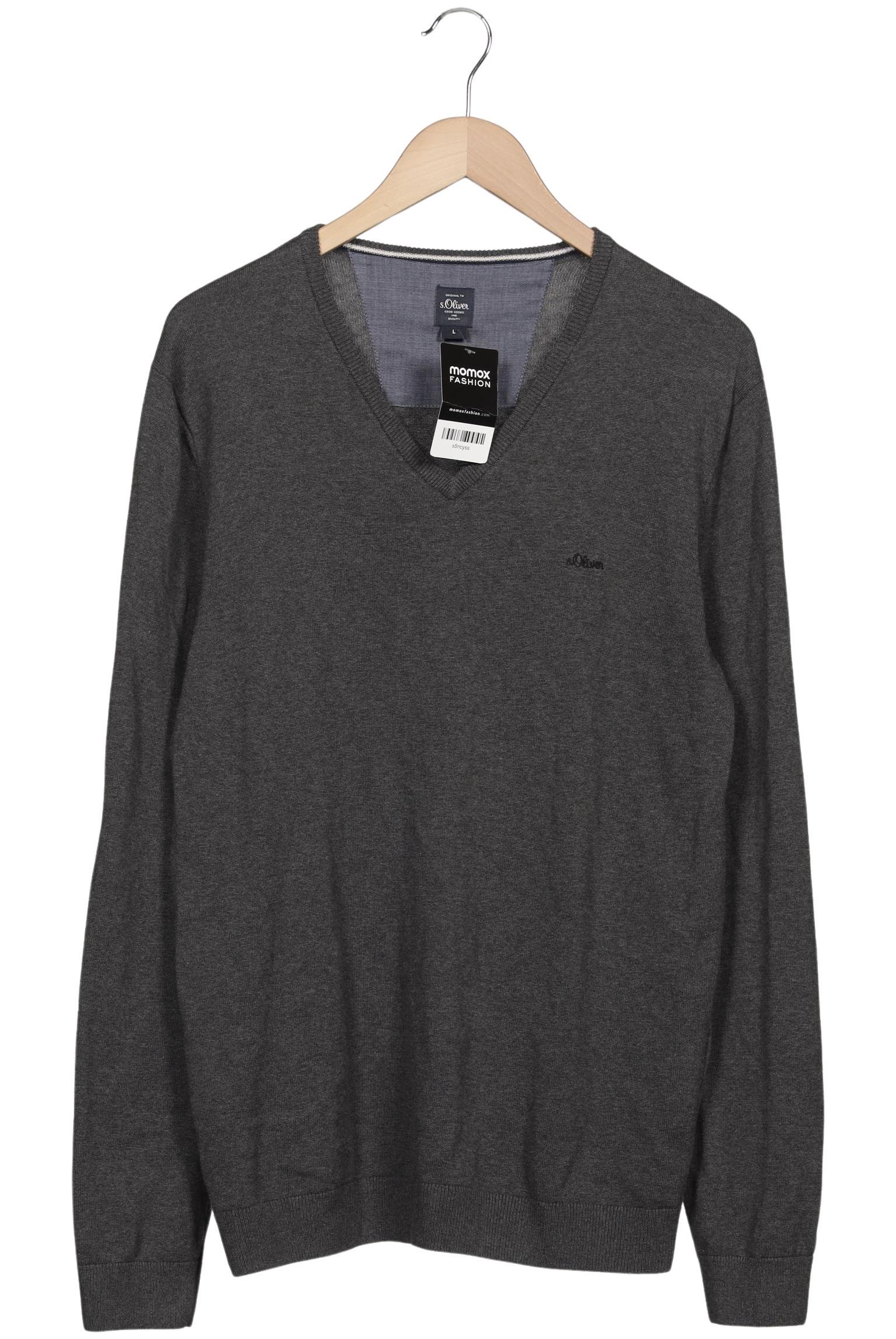 

s.Oliver Herren Pullover, grau, Gr. 52