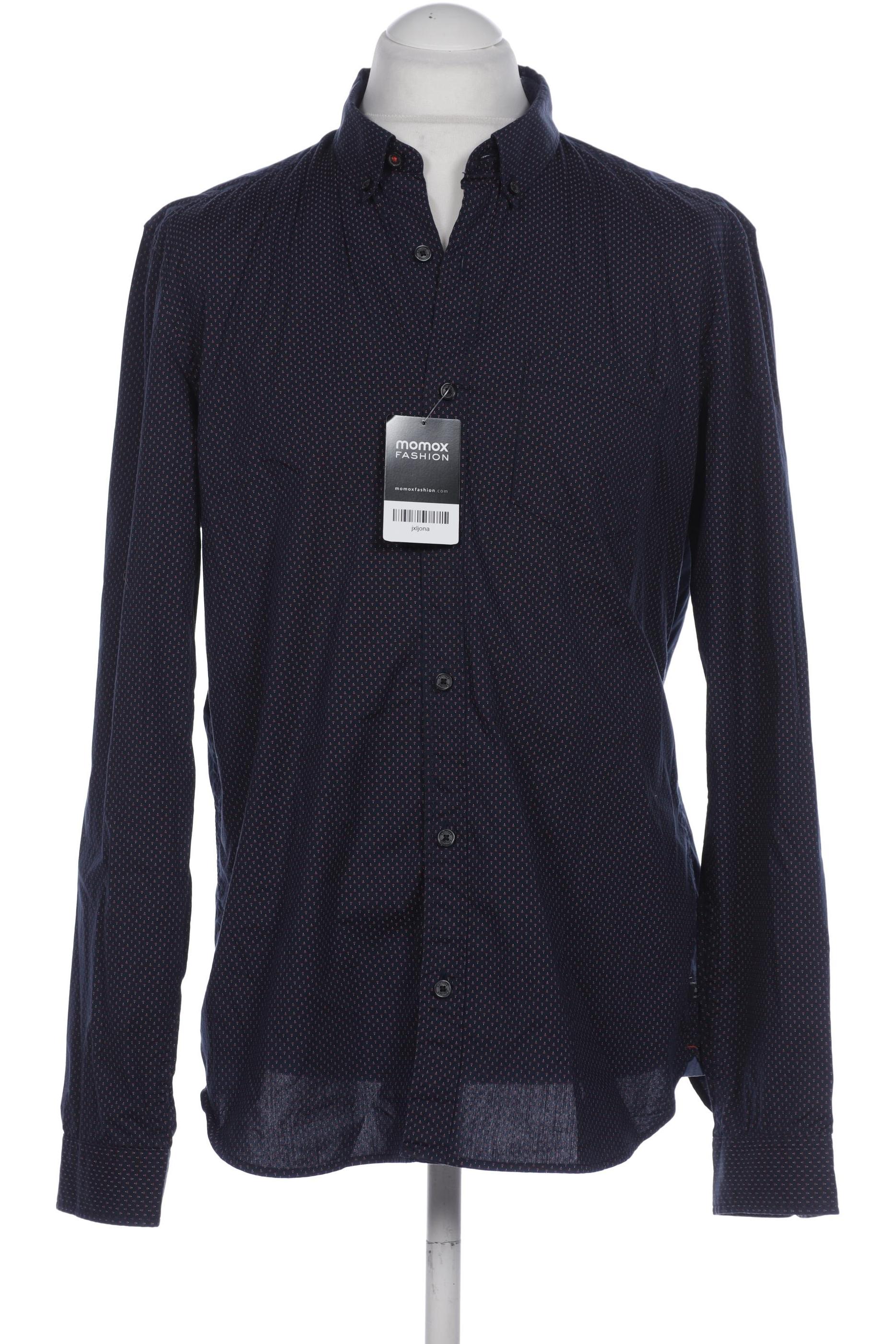 

s.Oliver Herren Hemd, marineblau, Gr. 54