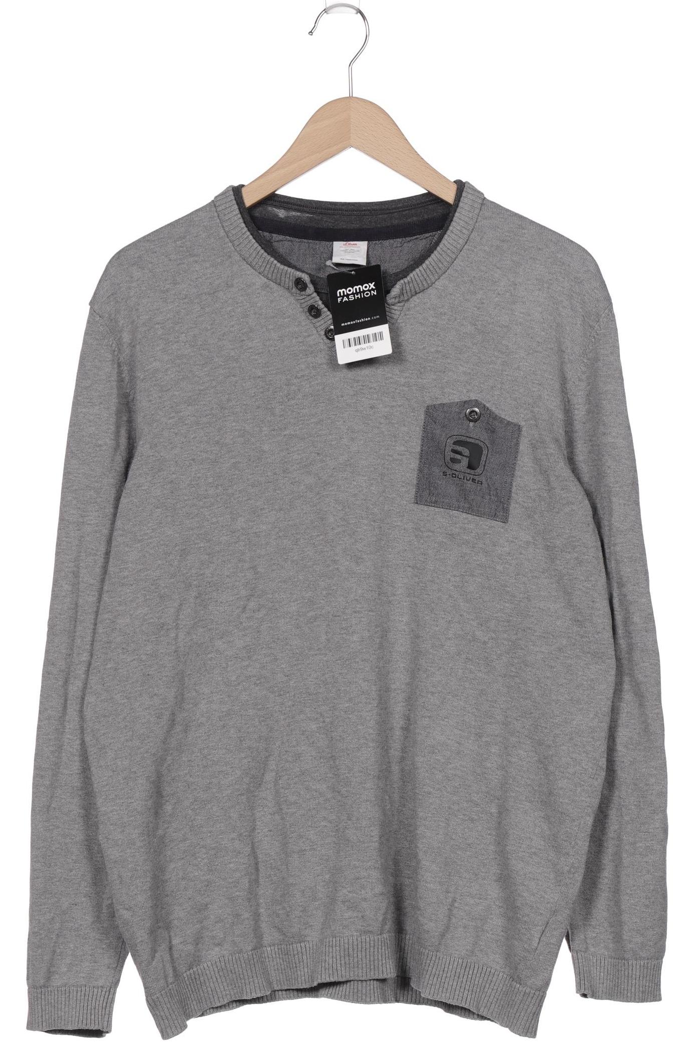 

s.Oliver Herren Pullover, grau, Gr. 54