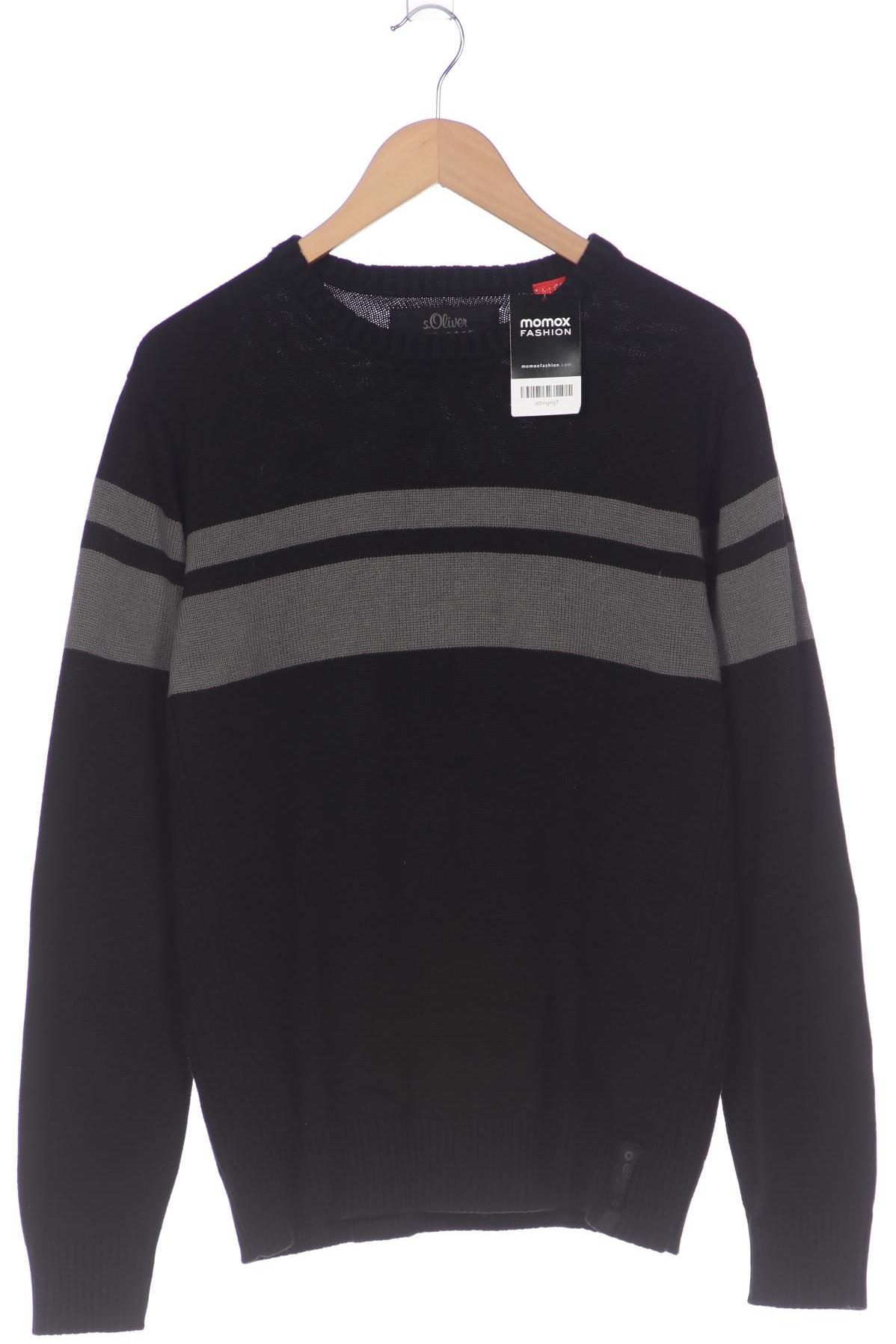 

s.Oliver Herren Pullover, schwarz, Gr. 48