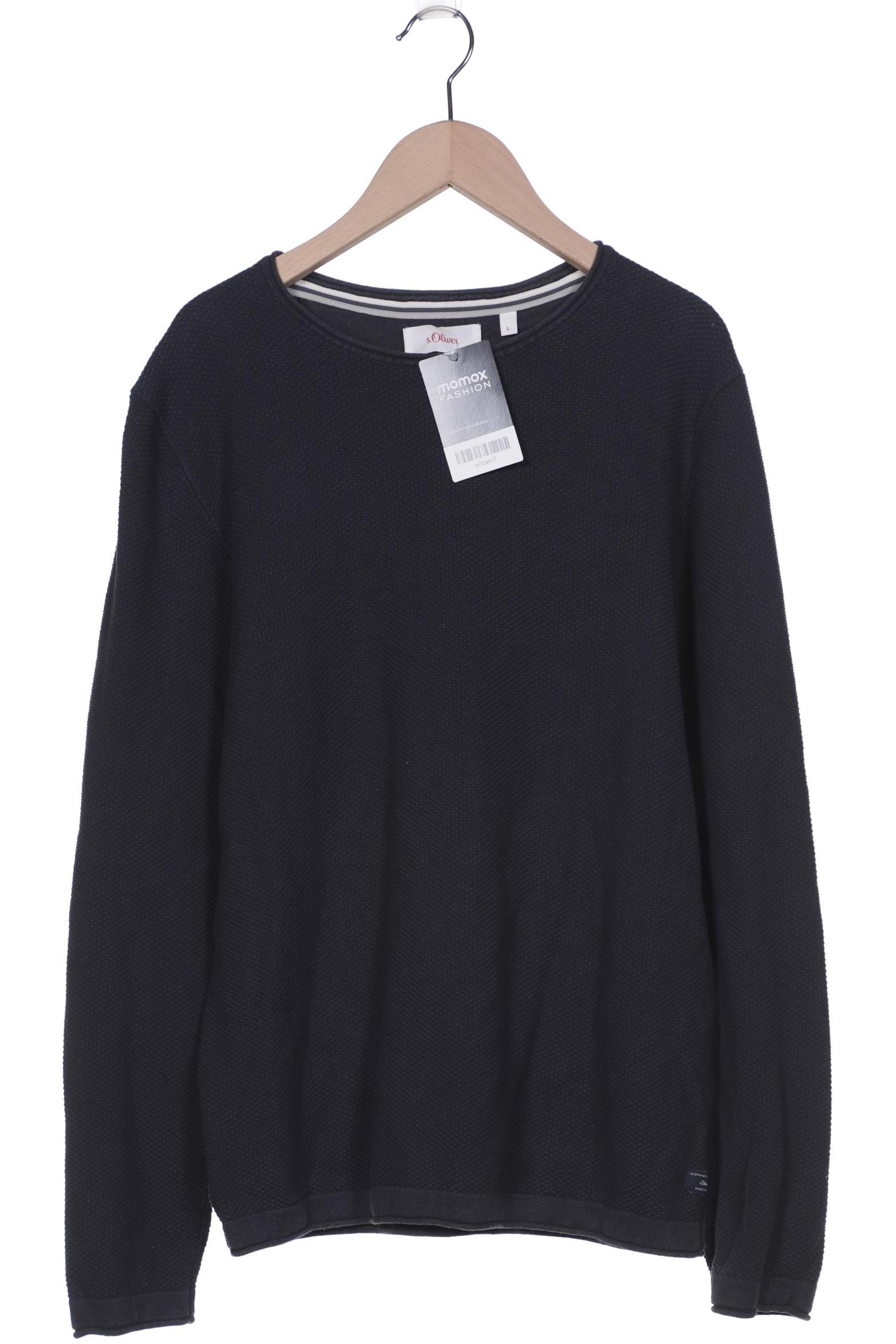 

s.Oliver Herren Pullover, schwarz