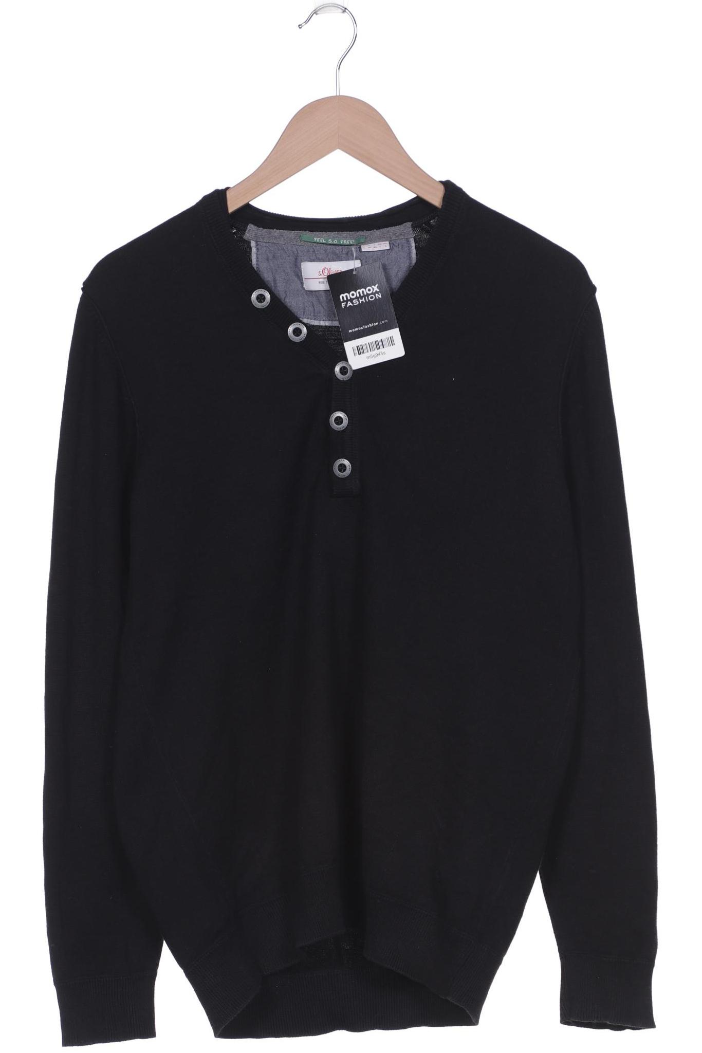 

s.Oliver Herren Pullover, schwarz, Gr. 52