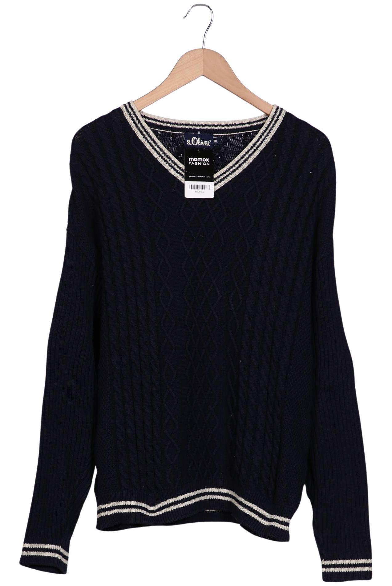 

s.Oliver Herren Pullover, marineblau, Gr. 54