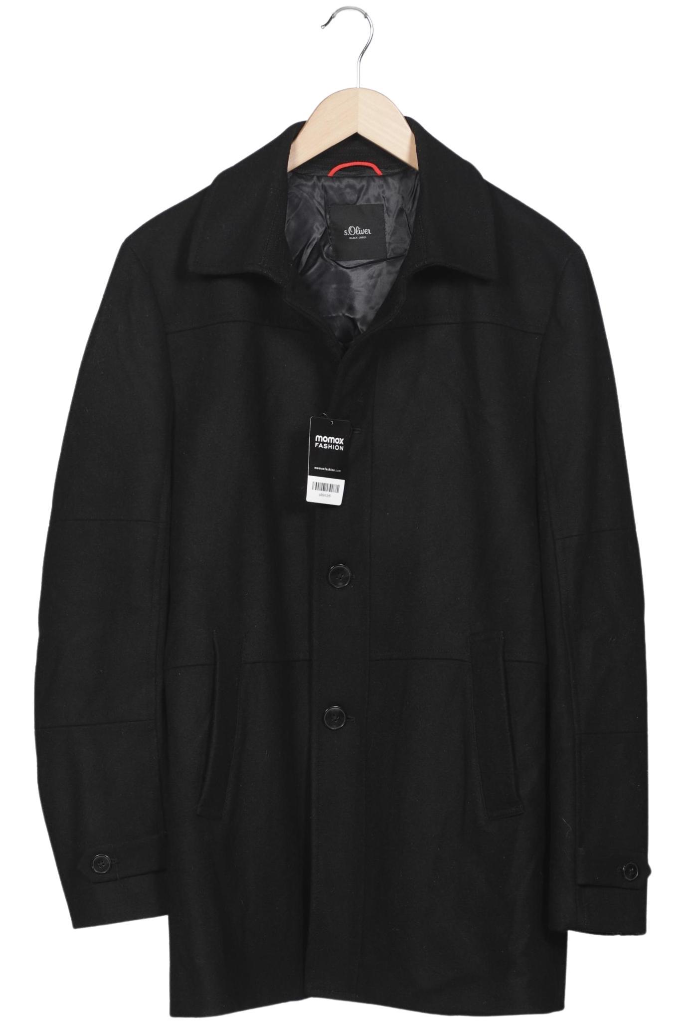 

s.Oliver Herren Mantel, schwarz, Gr. 52