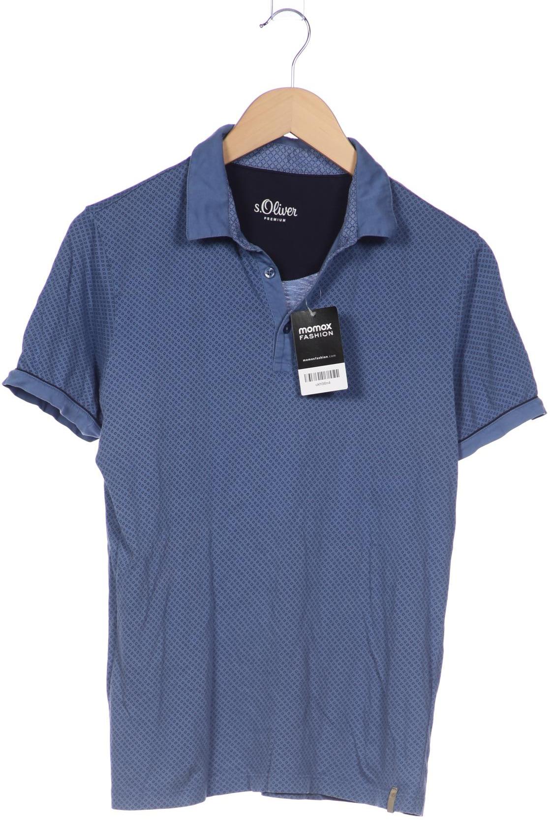 

s.Oliver Herren Poloshirt, blau, Gr. 46