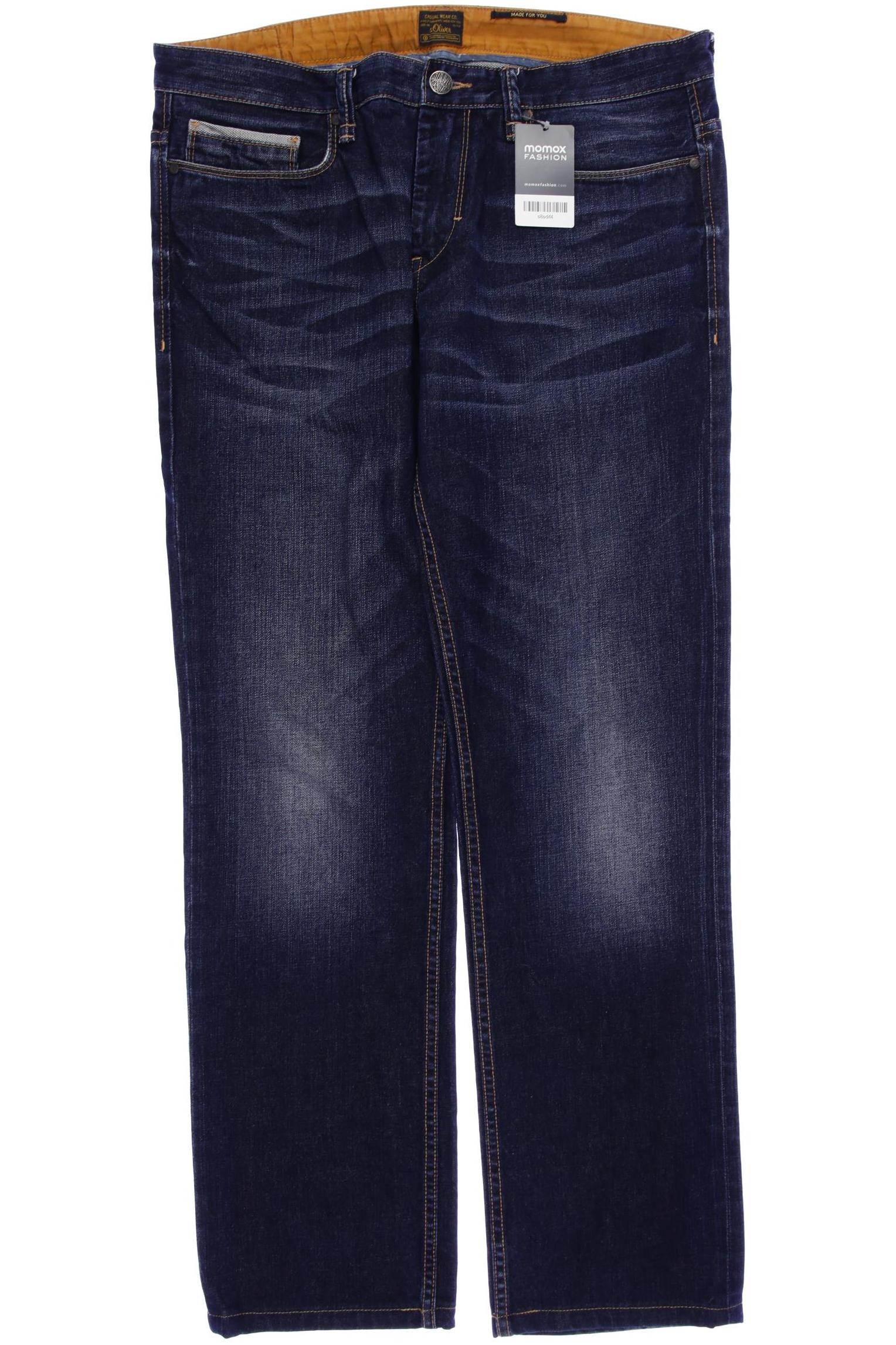 

s.Oliver Herren Jeans, marineblau, Gr. 36