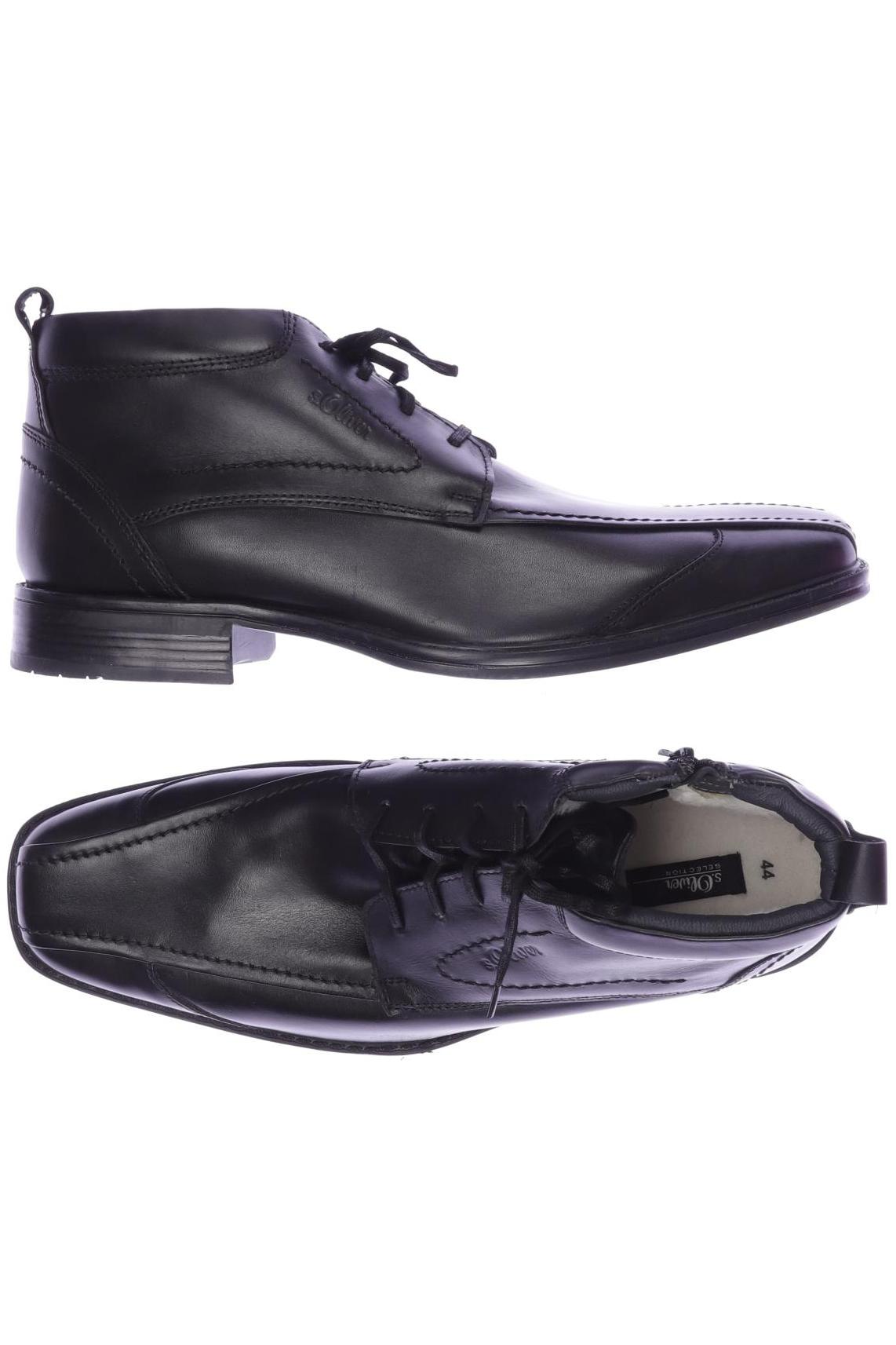 

s.Oliver Herren Stiefel, schwarz, Gr. 44