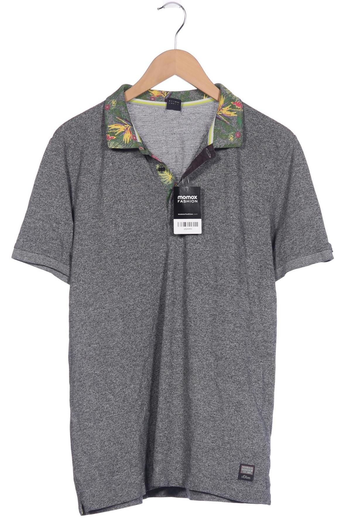 

s.Oliver Herren Poloshirt, grau, Gr. 52