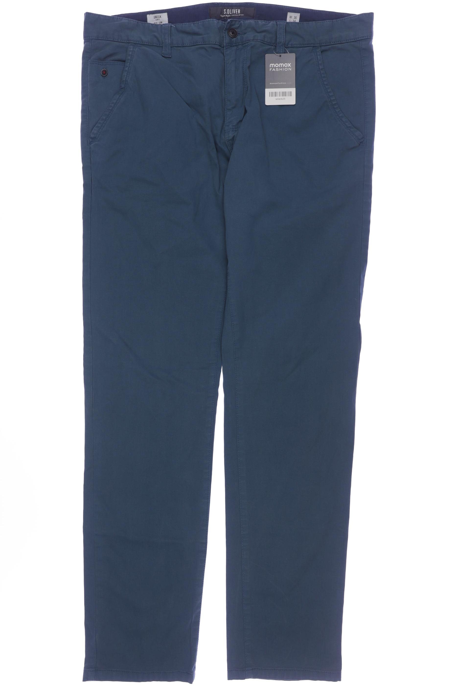 

s.Oliver Herren Stoffhose, blau, Gr. 36