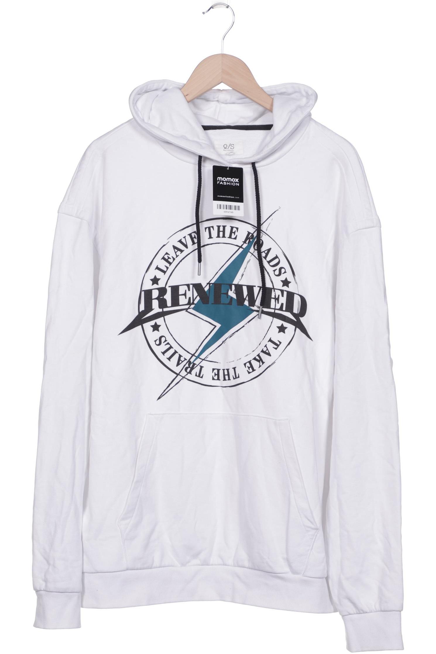 

s.Oliver Herren Kapuzenpullover, weiß