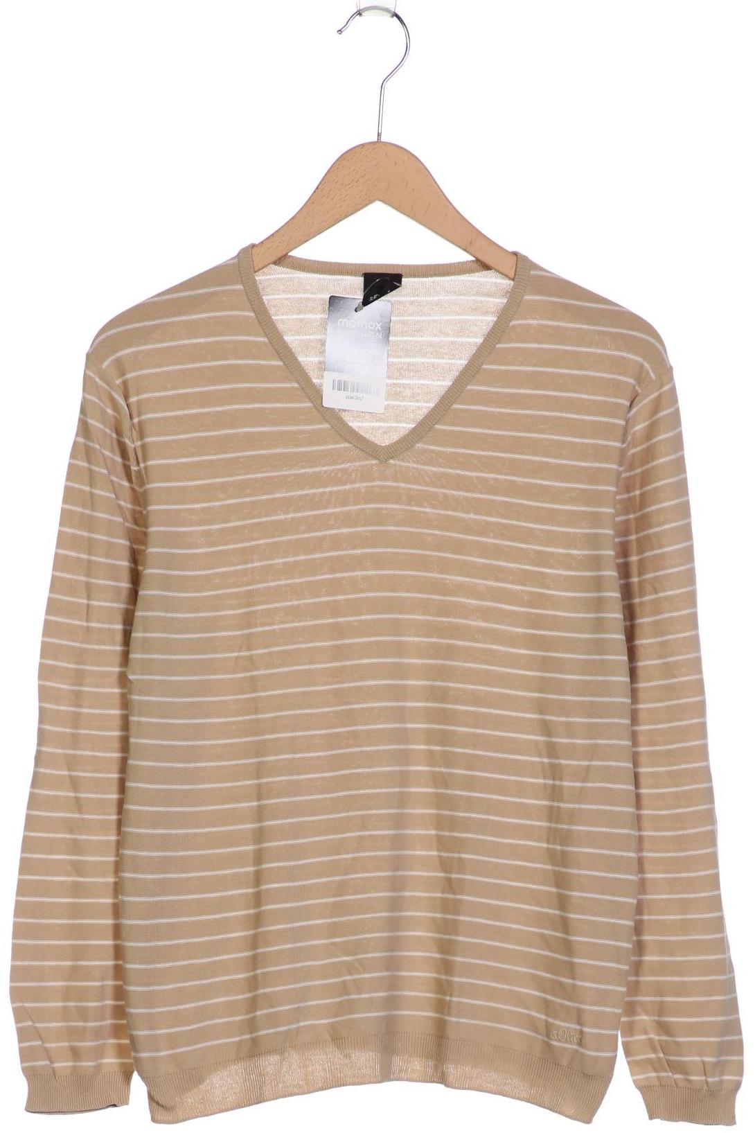 

s.Oliver Herren Pullover, beige, Gr. 48
