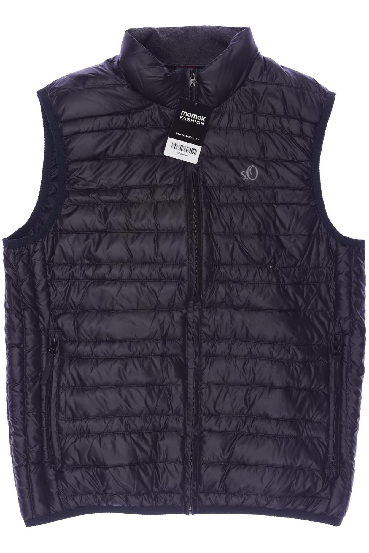 

s.Oliver Herren Weste, schwarz, Gr. 52