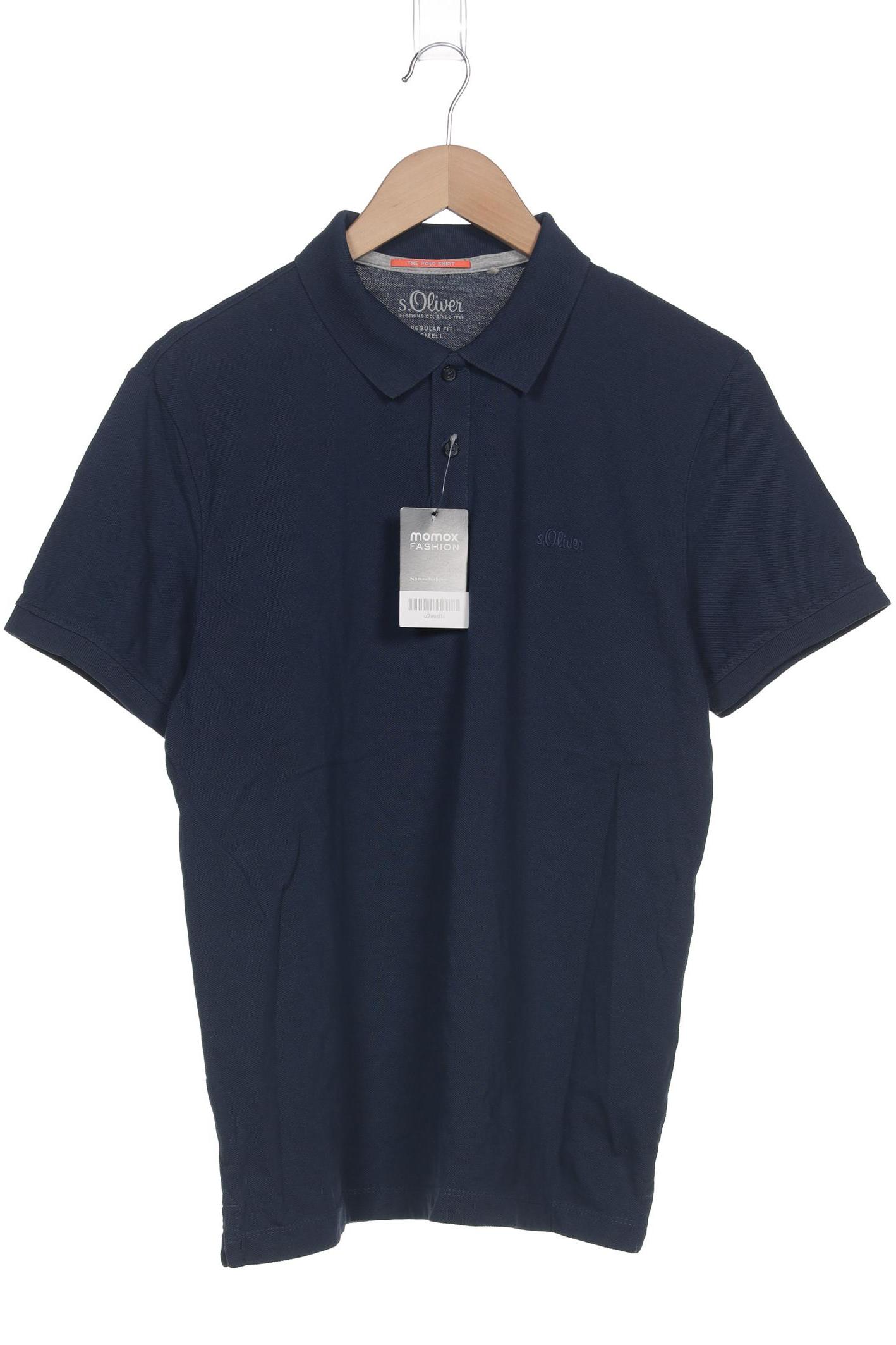 

s.Oliver Herren Poloshirt, marineblau, Gr. 52