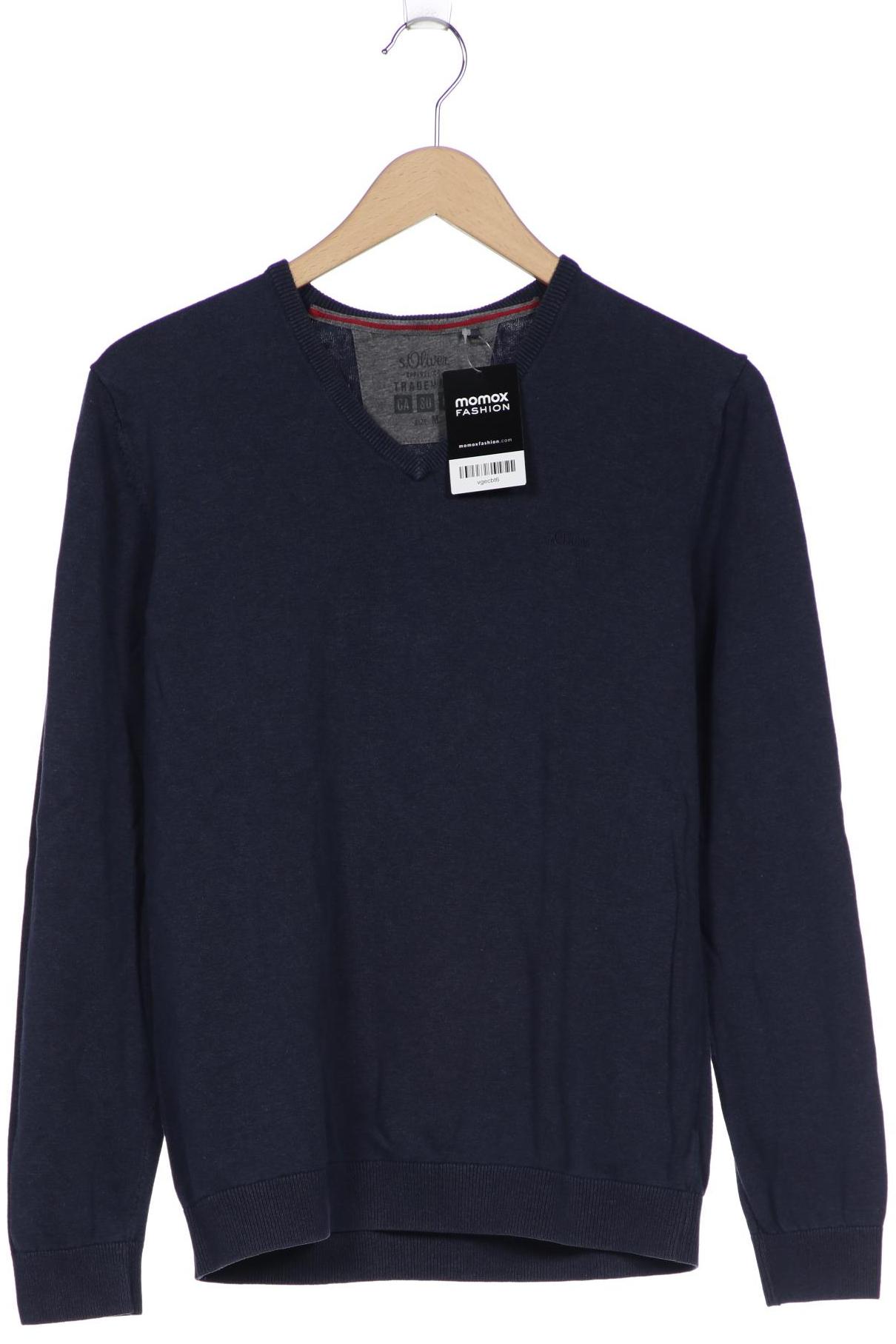 

s.Oliver Herren Pullover, marineblau, Gr. 48