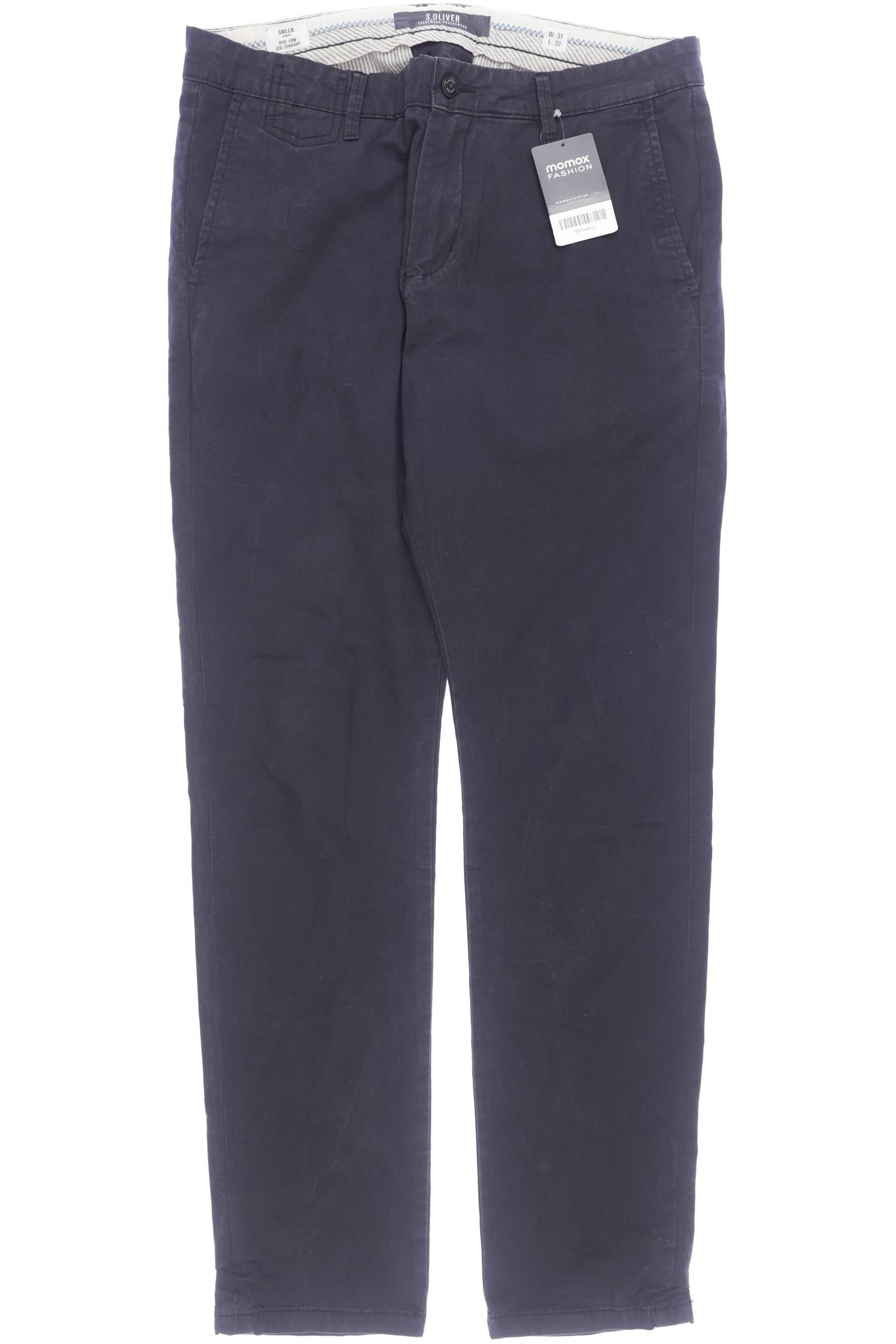

s.Oliver Herren Stoffhose, marineblau, Gr. 31