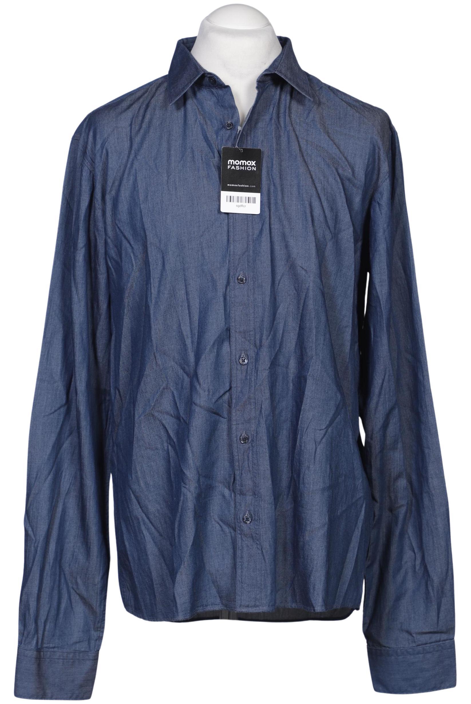 

s.Oliver Herren Hemd, blau, Gr. 56