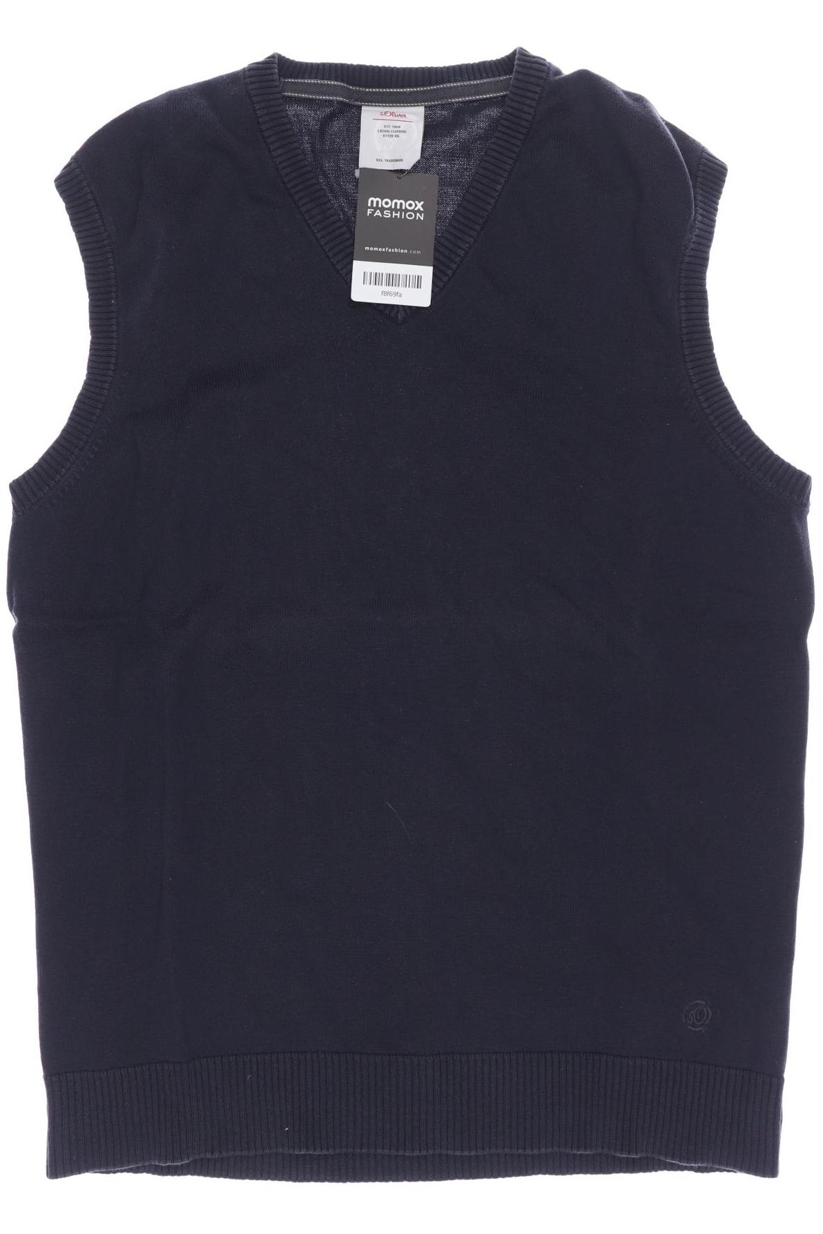 

s.Oliver Herren Pullover, blau, Gr. 52
