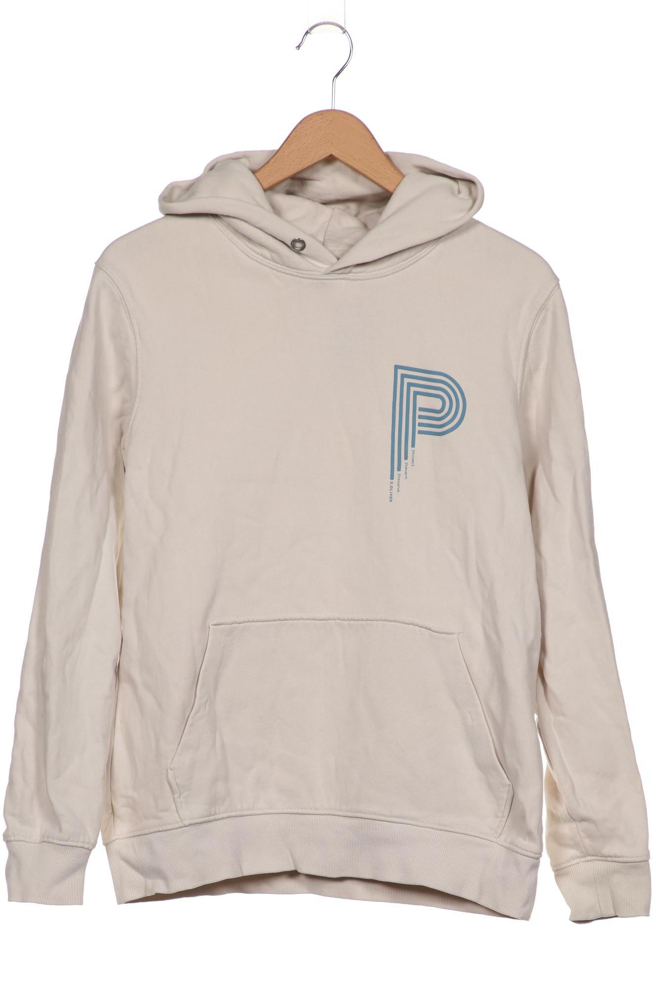 

s.Oliver Herren Kapuzenpullover, beige, Gr. 48