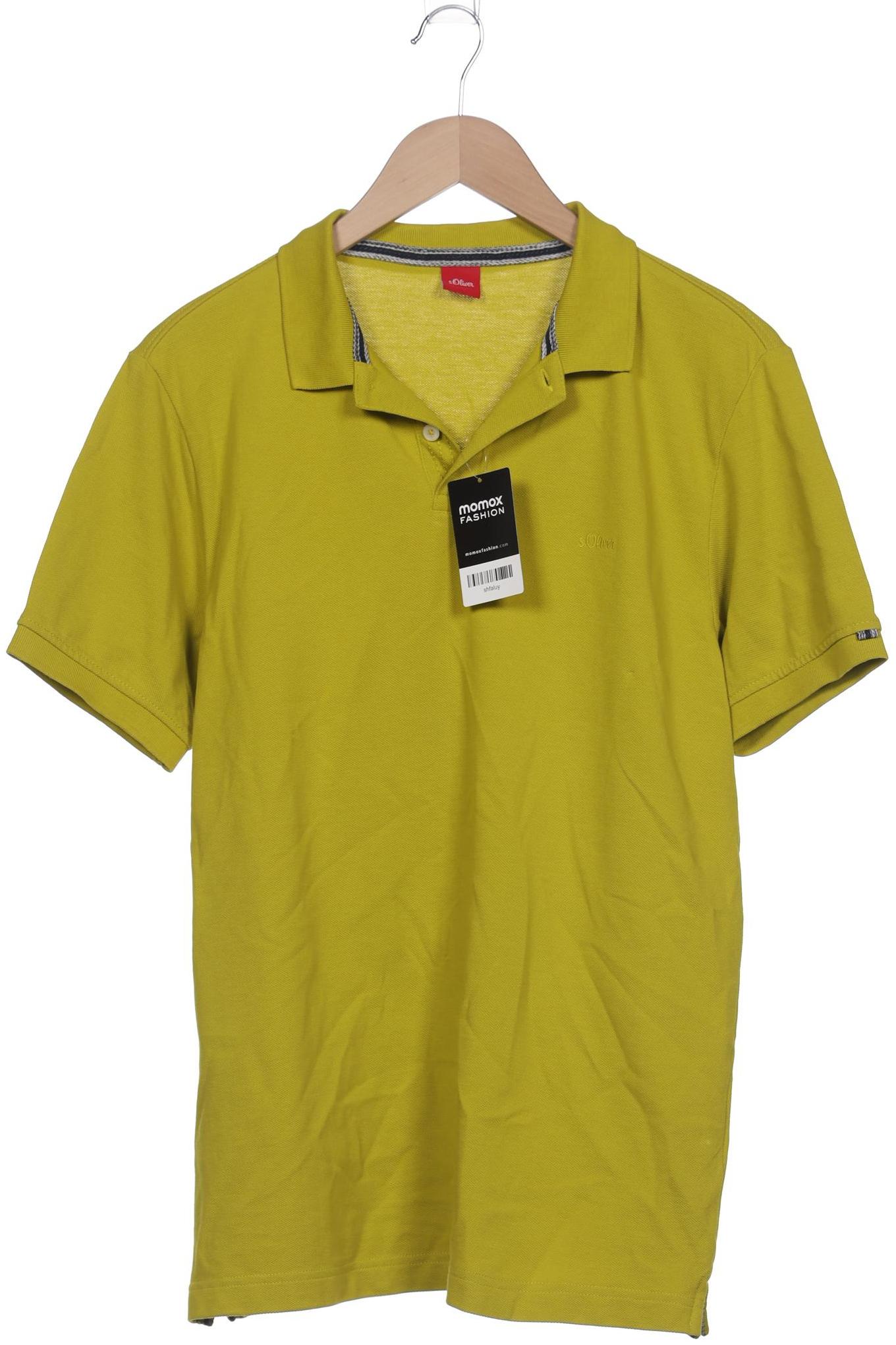 

s.Oliver Herren Poloshirt, gelb, Gr. 48