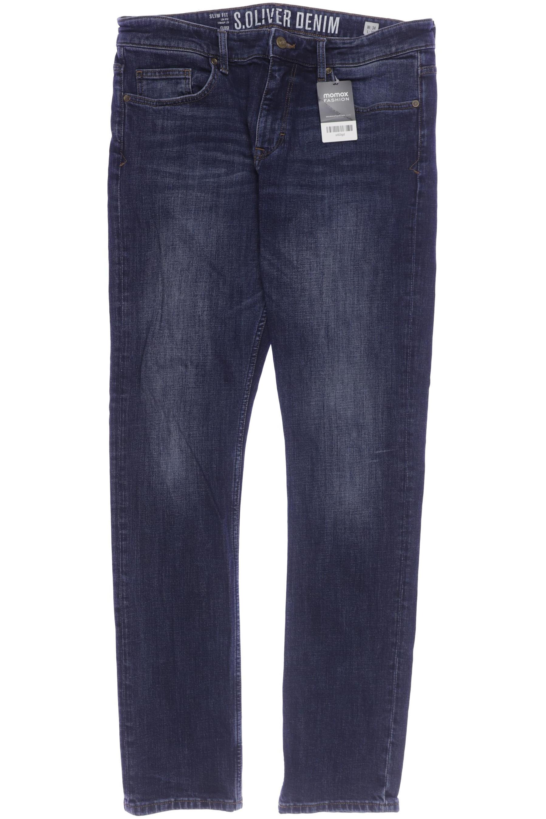 

s.Oliver Herren Jeans, marineblau, Gr. 34