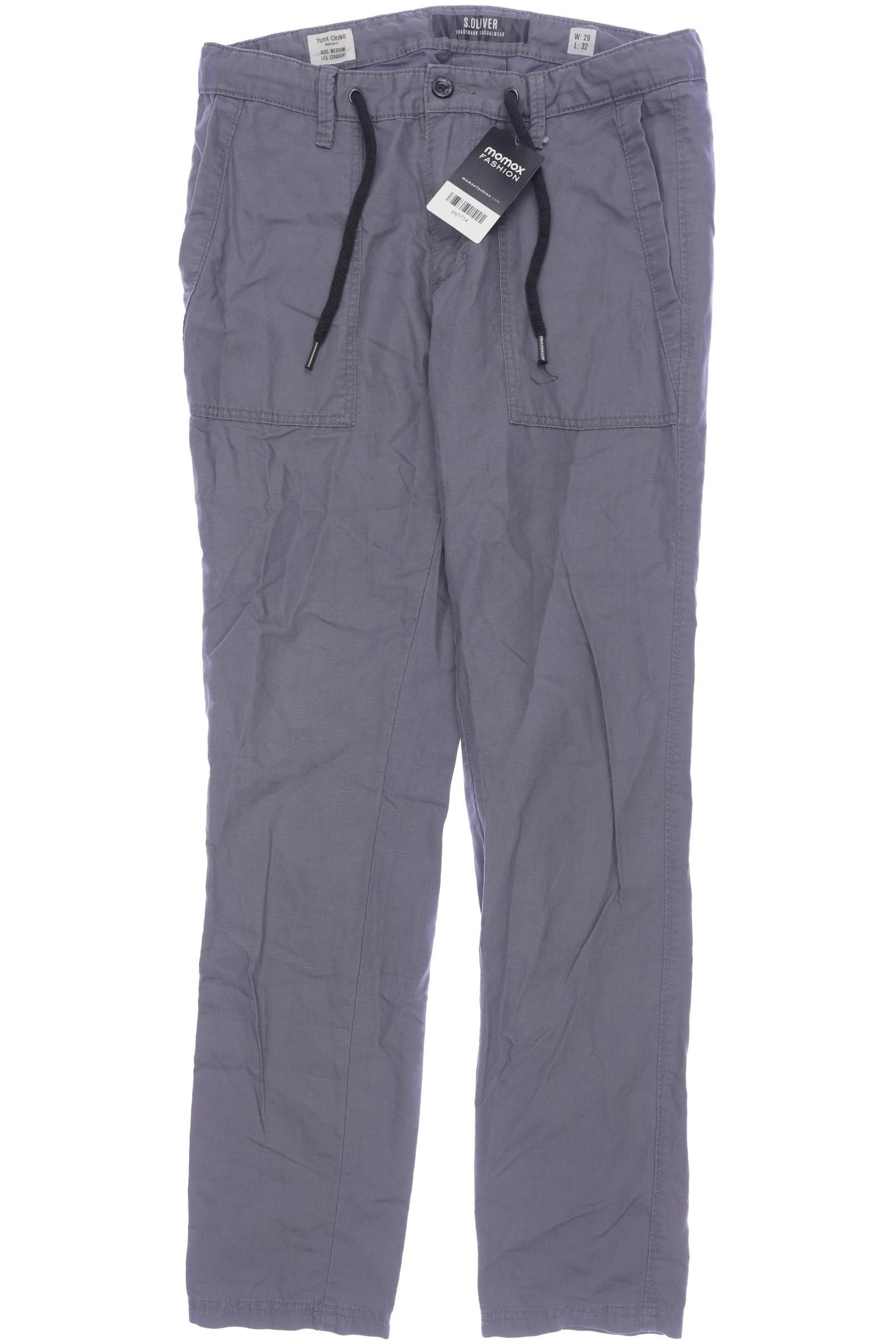 Thumbnail - s.Oliver Herren Stoffhose, grau, Gr. 29