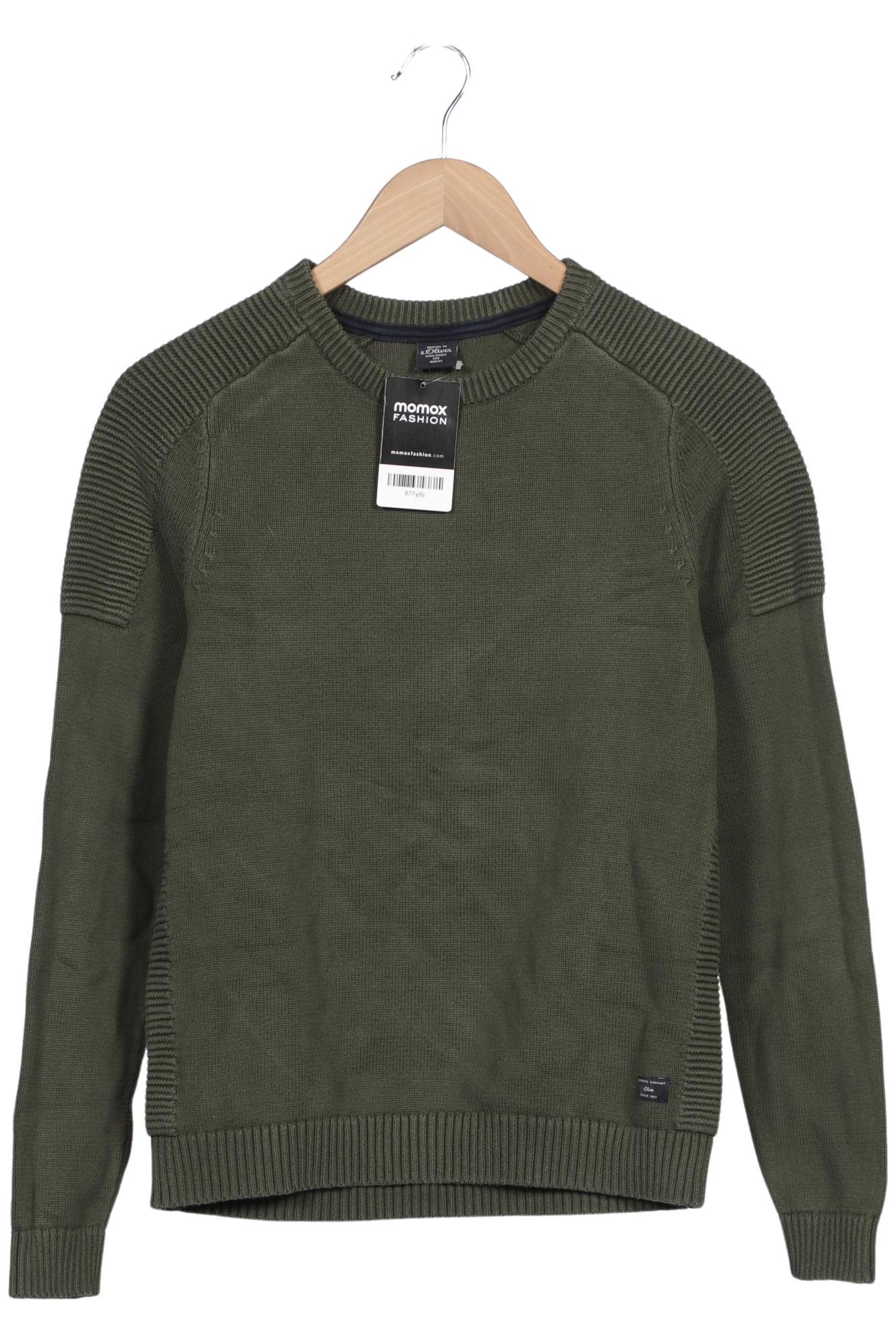 

s.Oliver Herren Pullover, grün, Gr. 46