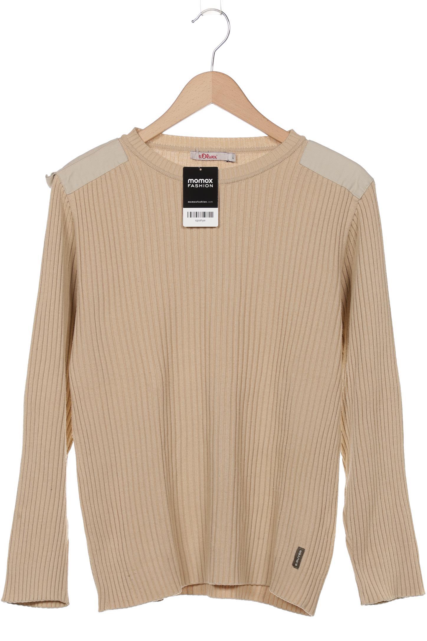 

s.Oliver Herren Pullover, beige, Gr. 52