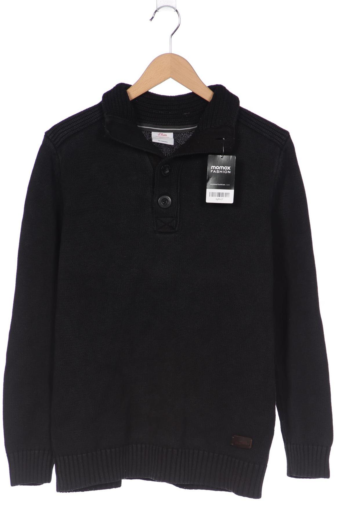 

s.Oliver Herren Pullover, schwarz